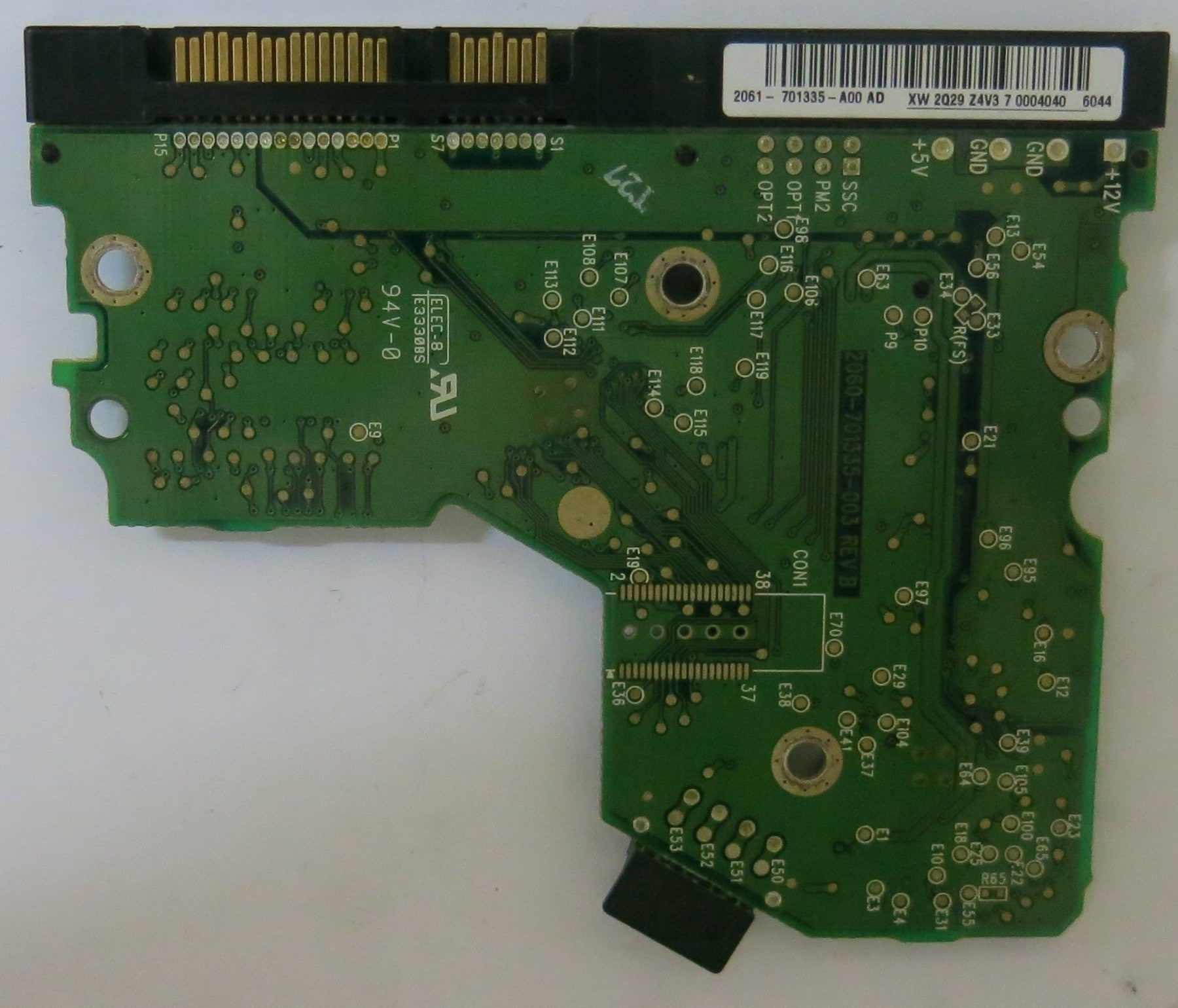 WD800JD-60LUA0  XW2Q29Z4V3700040406  PCB