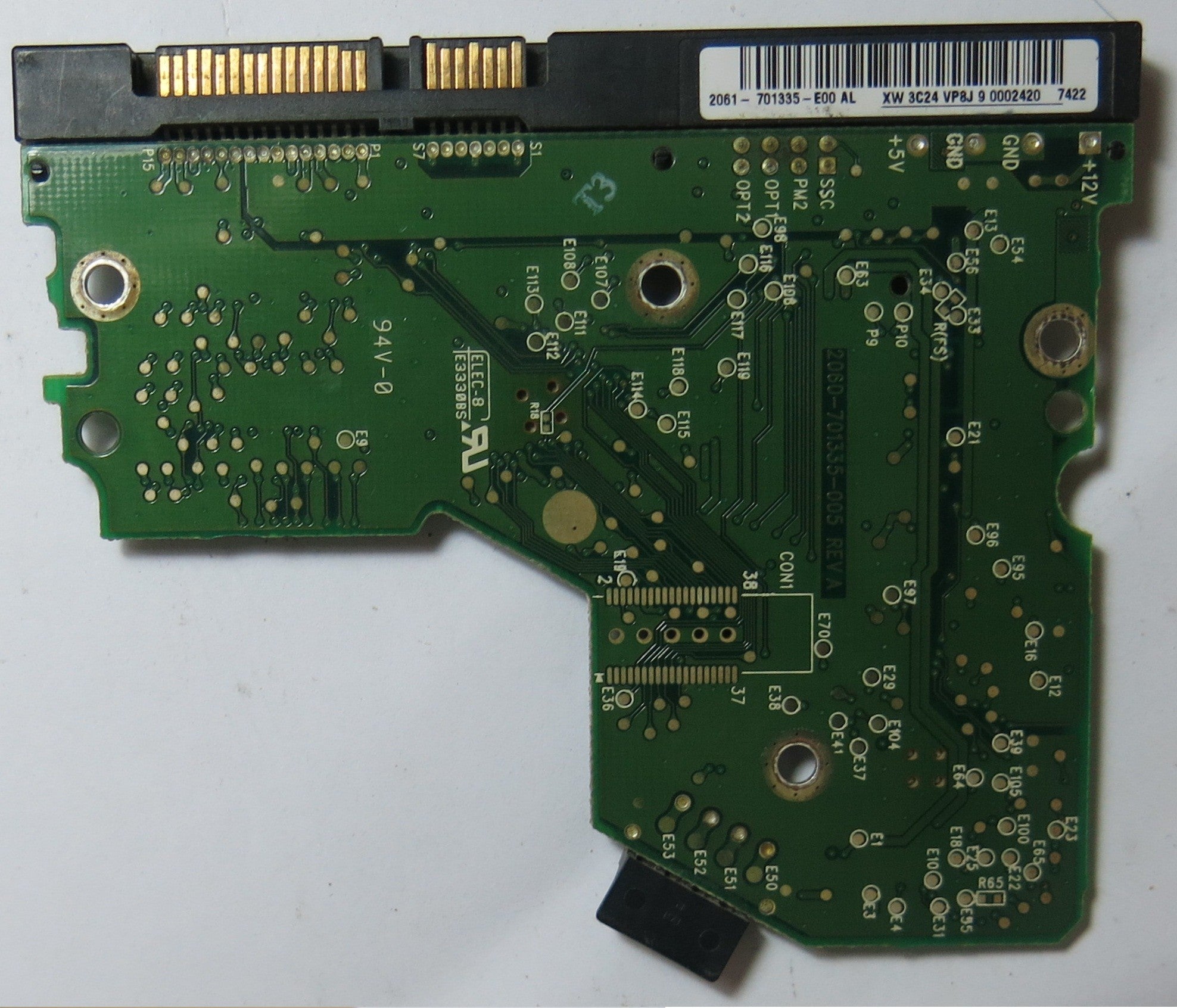 WD800JD-75MSA3 2060-701335-005 REV A PCB
