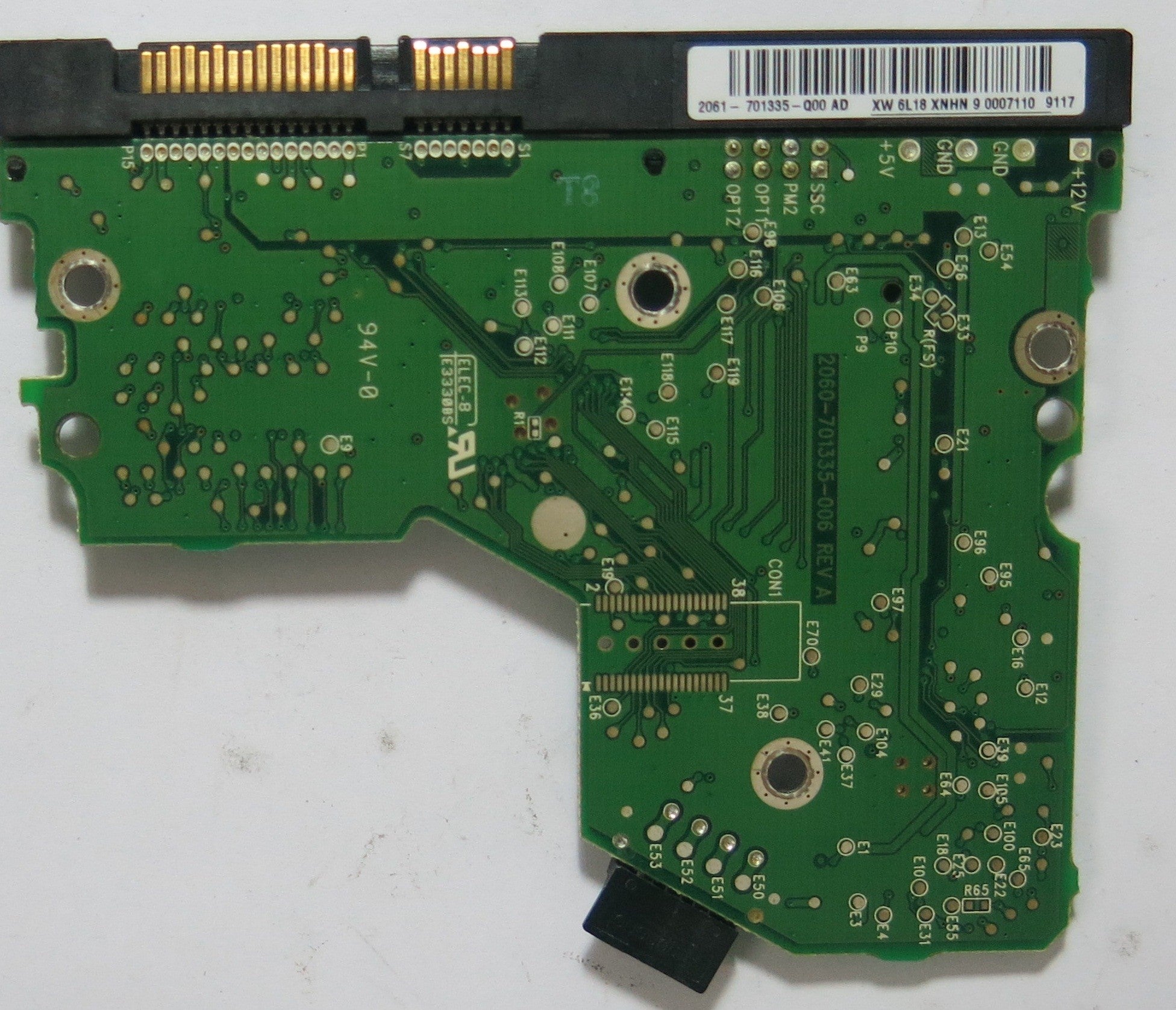 WD800JD-75MSA3 2060-701335-006 REV A PCB