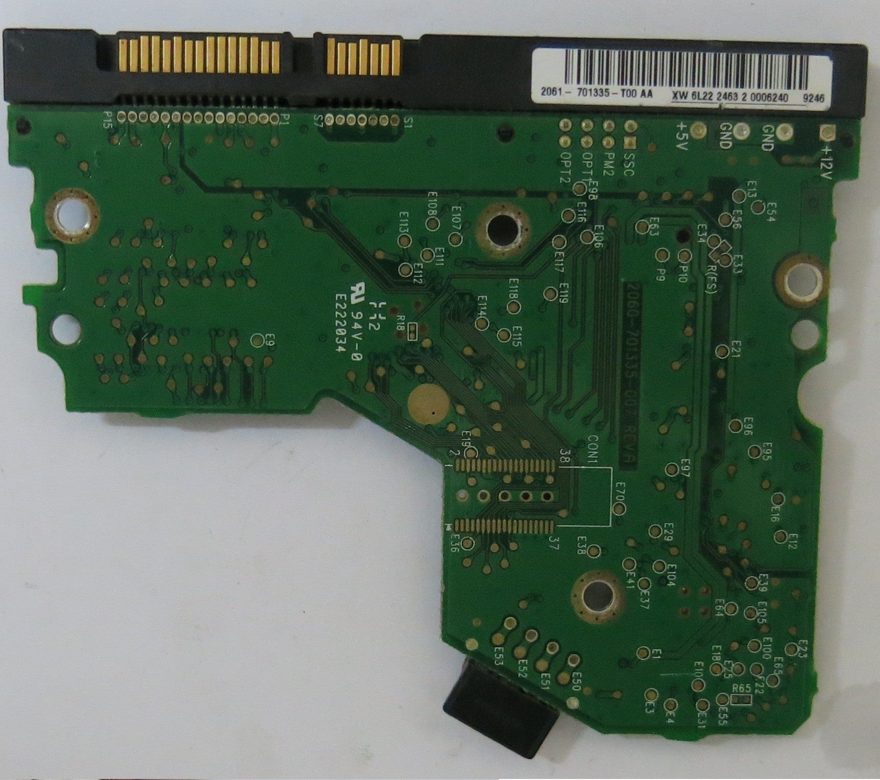 WD800JD-75MSA3 2060-701335-007 REV A  PCB