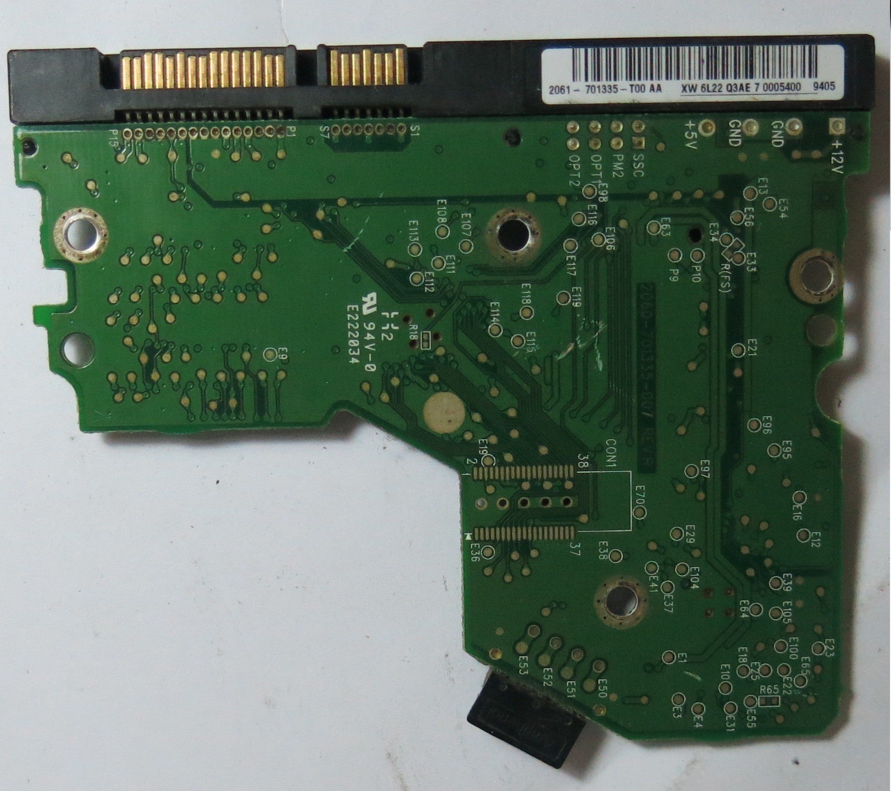 WD800JD-75MSA3 2060-701335-007 REV A PCB