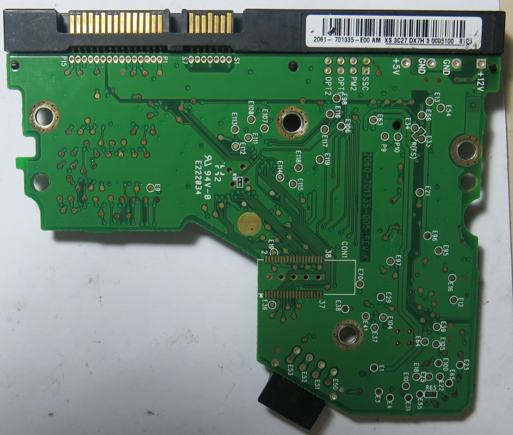 WD800JD-75MSA3 DCM ESCHNTJCA 2060-771335-005 REV A PCB