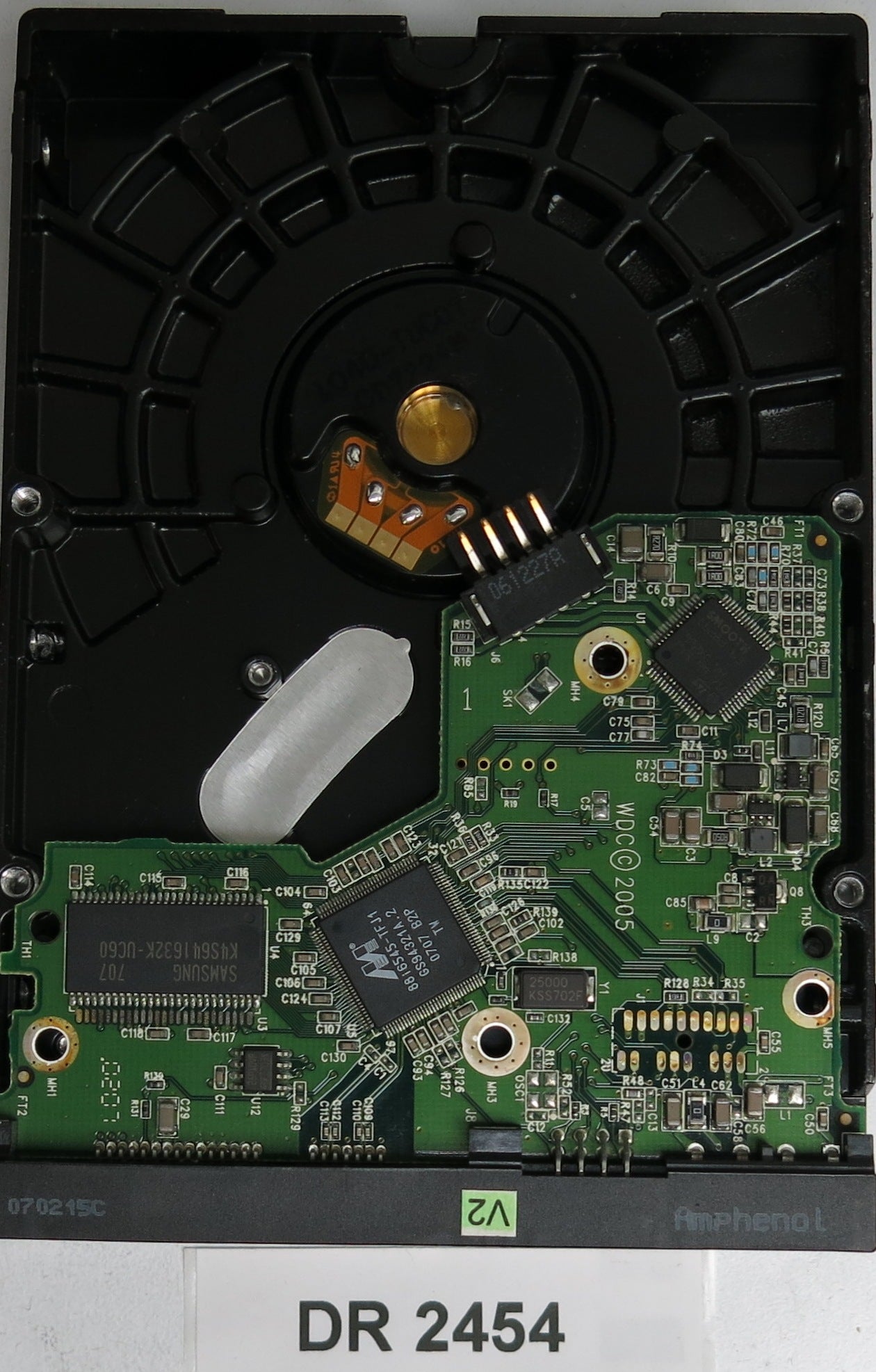 WD800JD-75MSA3, DCM H8BHNTJCH, 80GB 3.5, PCB 2060-701335-005 REV A