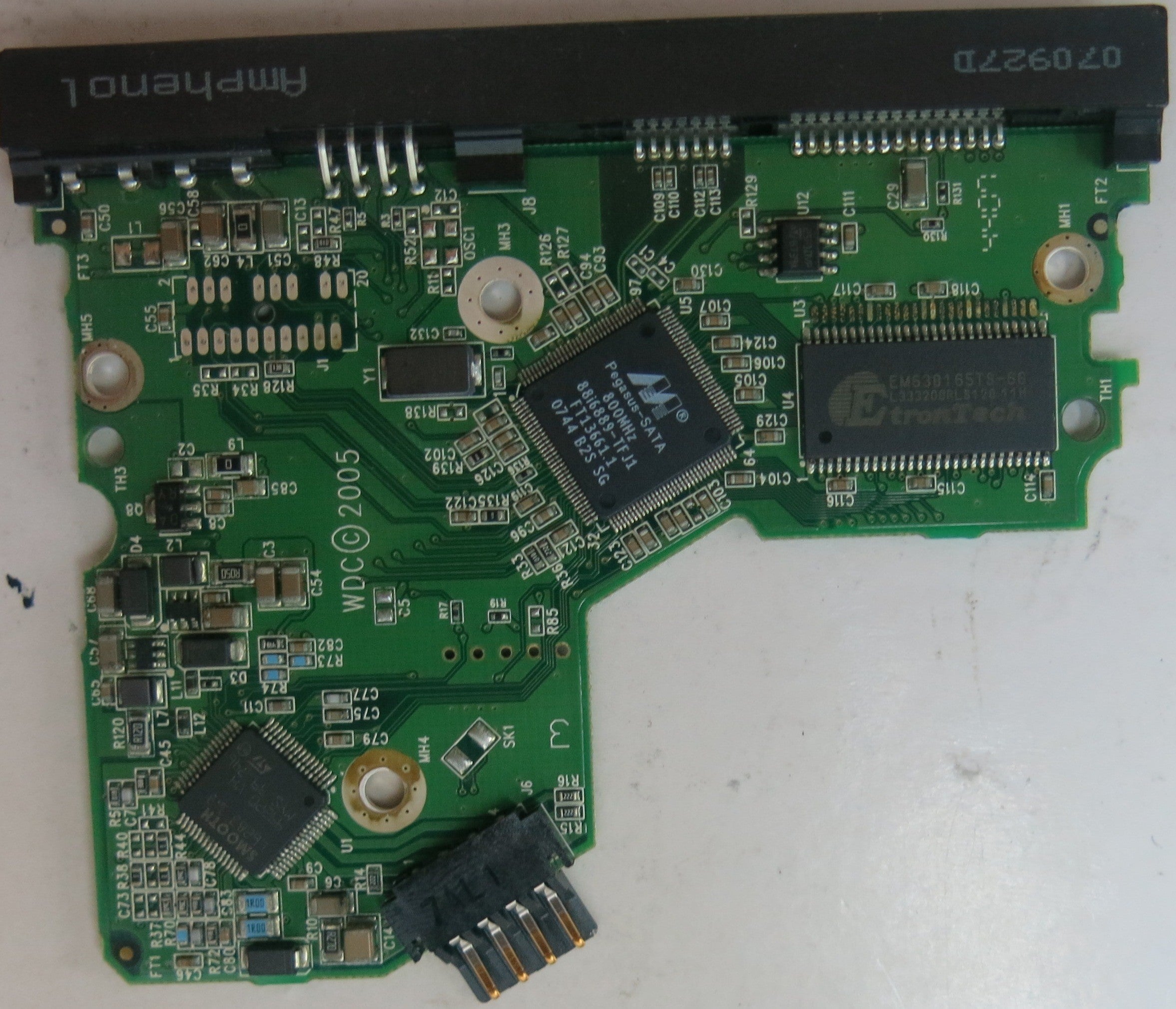 WD800JD-75MSA3, DCM HBBHNTJCA, 2060-701335-005 REV A PCB