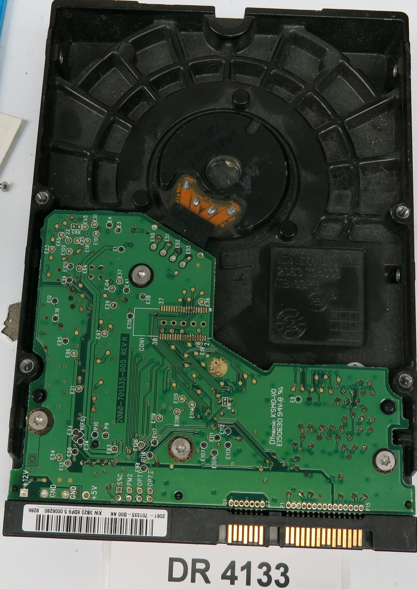 WD800JD-75MSA3,  DCM: HSBANTJCA,  Serial: WD-WMAM9WP46023,  80GB 3.5,  PCB 2060-701335-005 REV A