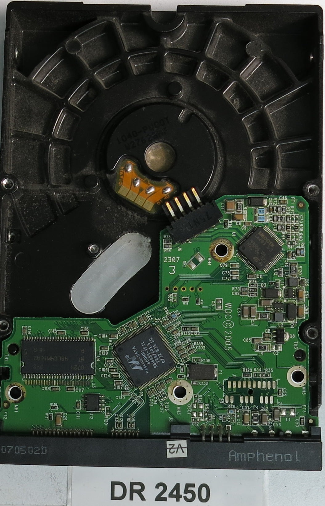 WD800JD-75MSA3, DCM HSCHYTJEA, DCM HSCHYTJEA, PCB 2060-701336-005 REV A