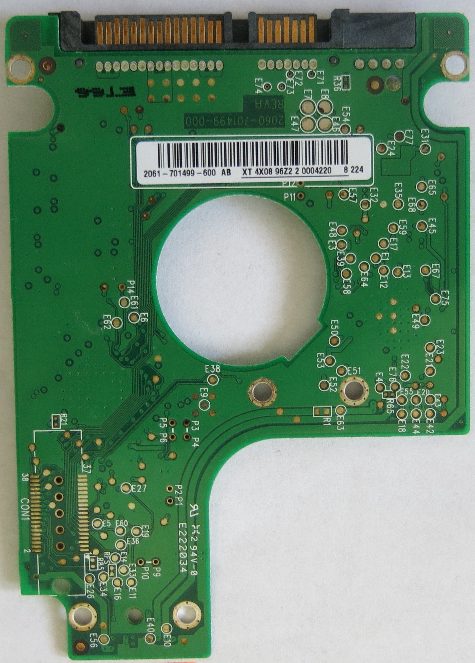 WESTER DIGIATAL WS2500BEVS-22UST0 DCM HAYTJANB PCB  2060-701499-000 REV A