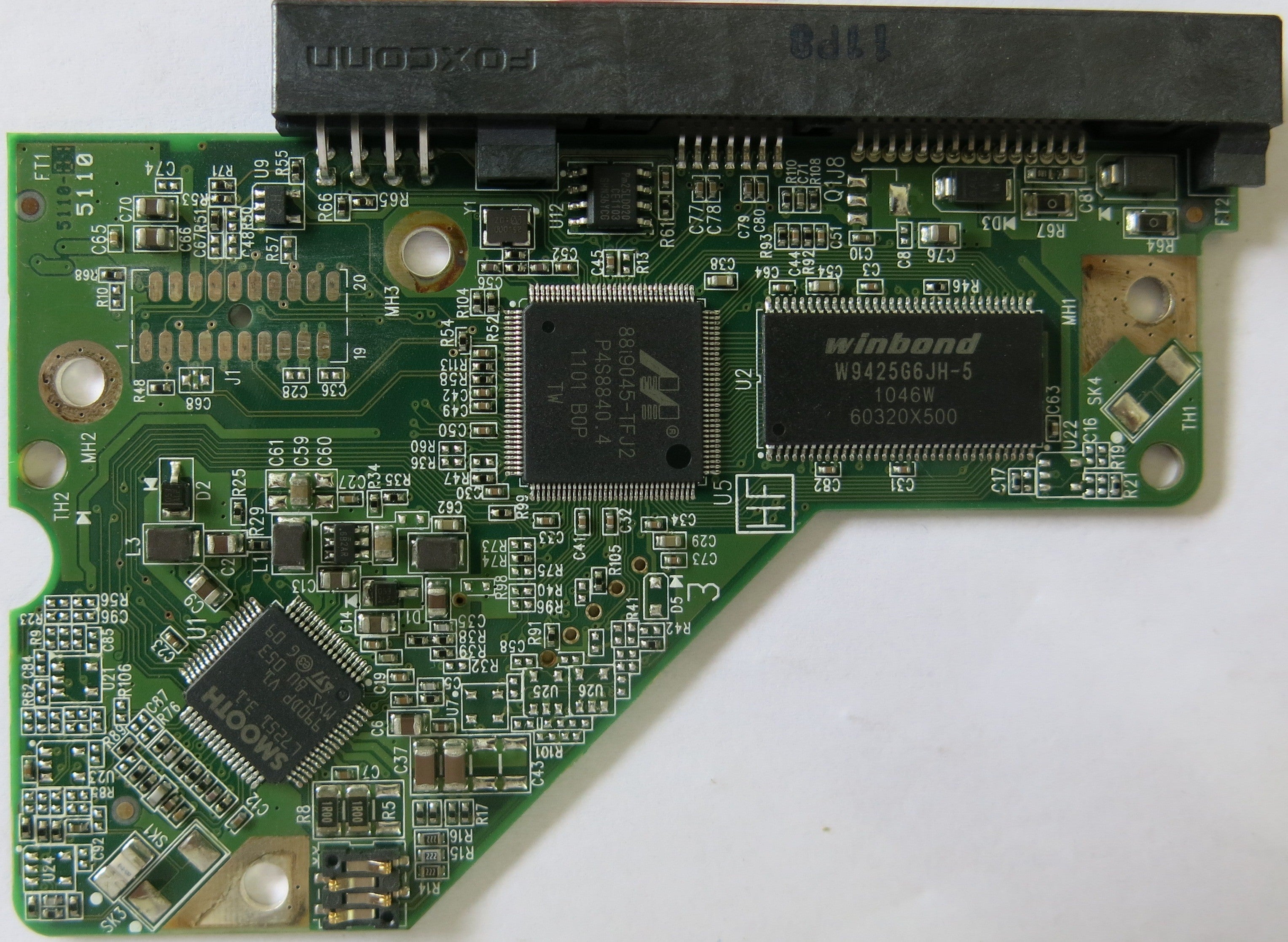 WESTER DIGITAL WD5000AAKS-75V0A0 PCB 2060-771640-003 REV A