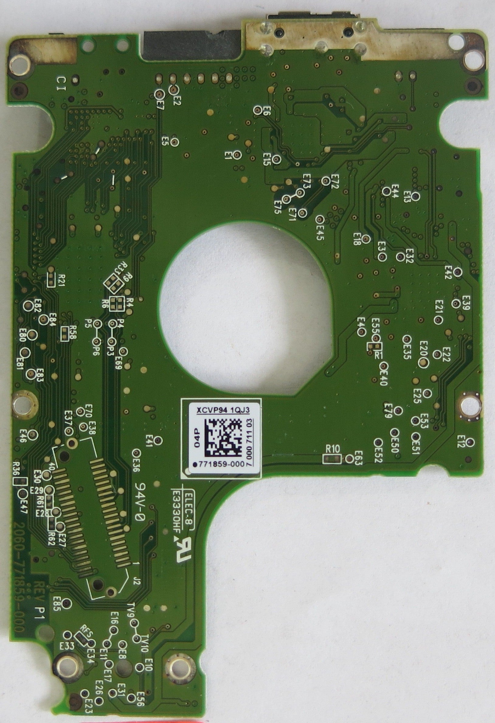 WESTER DIGITAL WD5000LMVW-11CKRS0 DCM HHCTJBBB2060-771859-000 REV A PCB