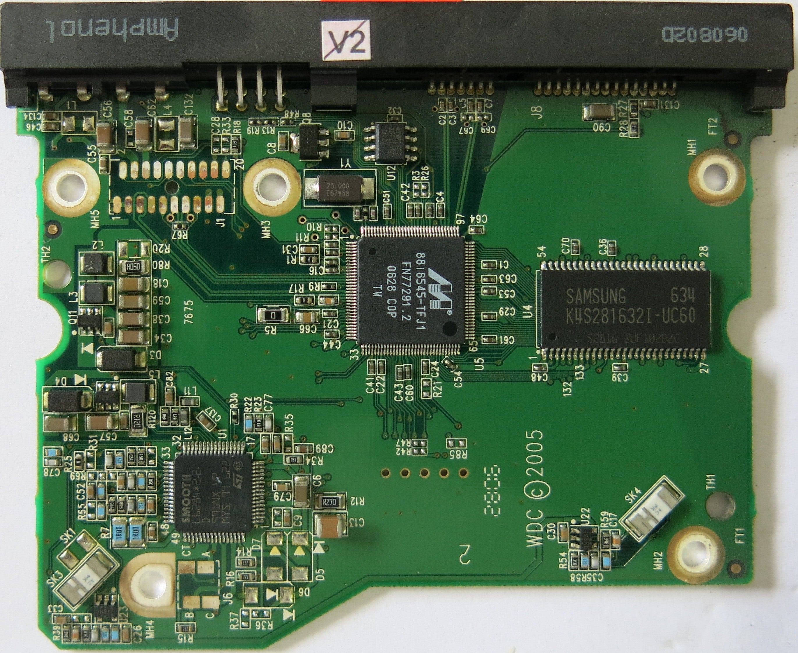 WESTER DIGITAL WD5000YS-01MPB0 2060-701383-001 REV A PCB