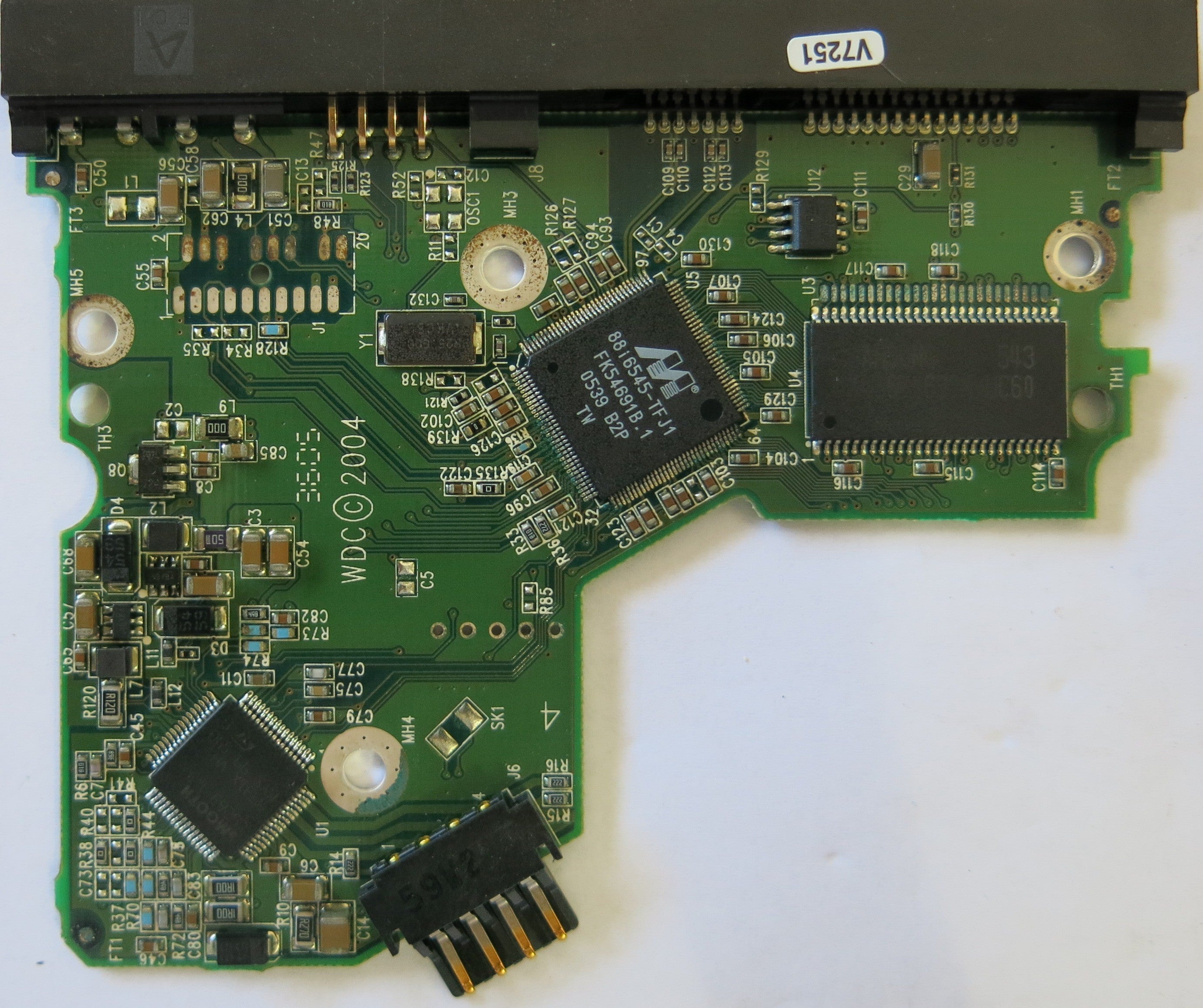 WESTER DIGITAL WD800JD-75MSA1 2060-701335-003 REV B PCB