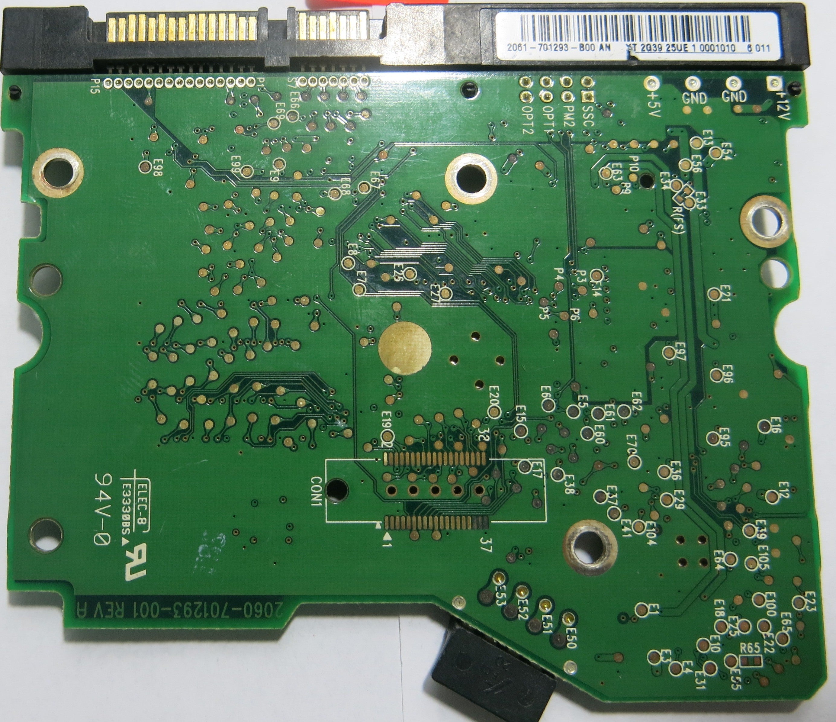 WESTERN DIGITA 2060-701293-001 REV A PCB