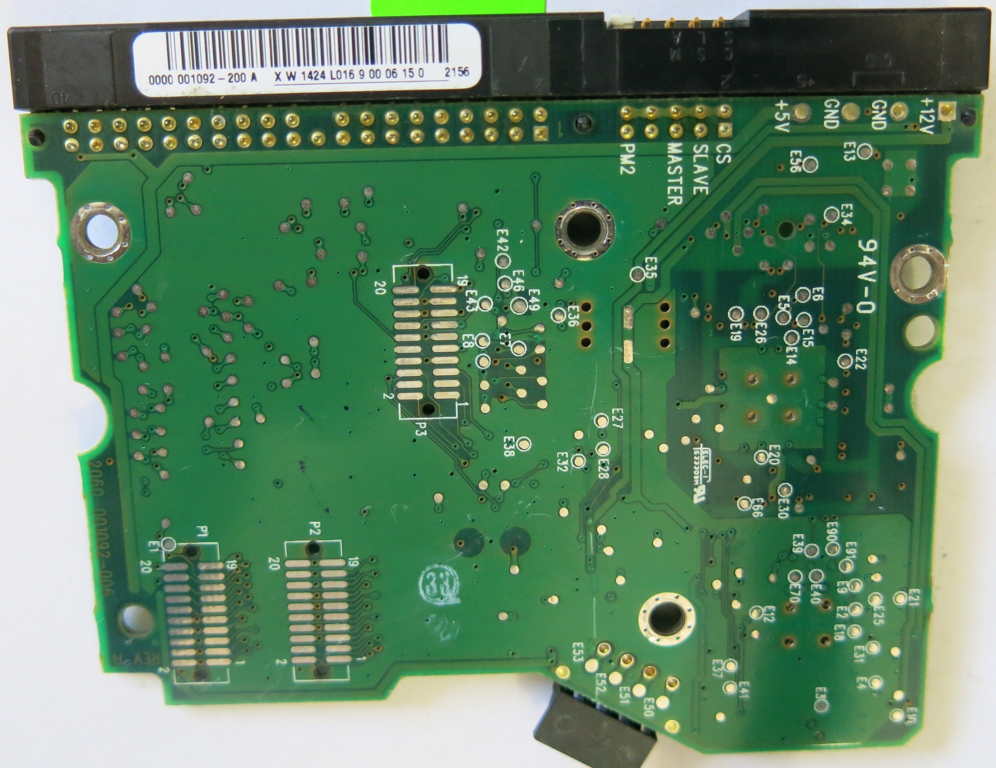 WESTERN DIGITAL 2060-001092-006 PCB