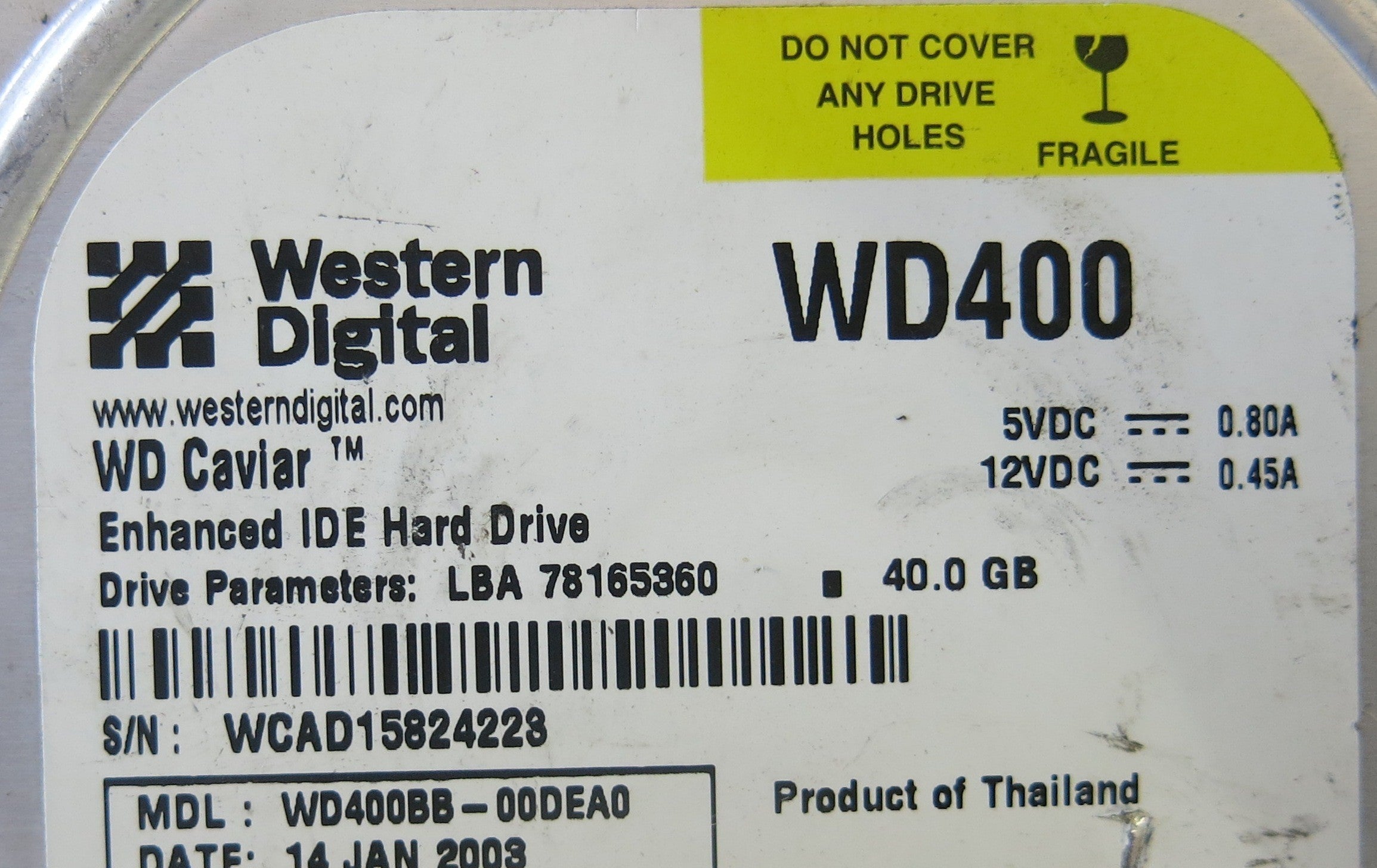 WESTERN DIGITAL  2060-001129-001 REV A PCB