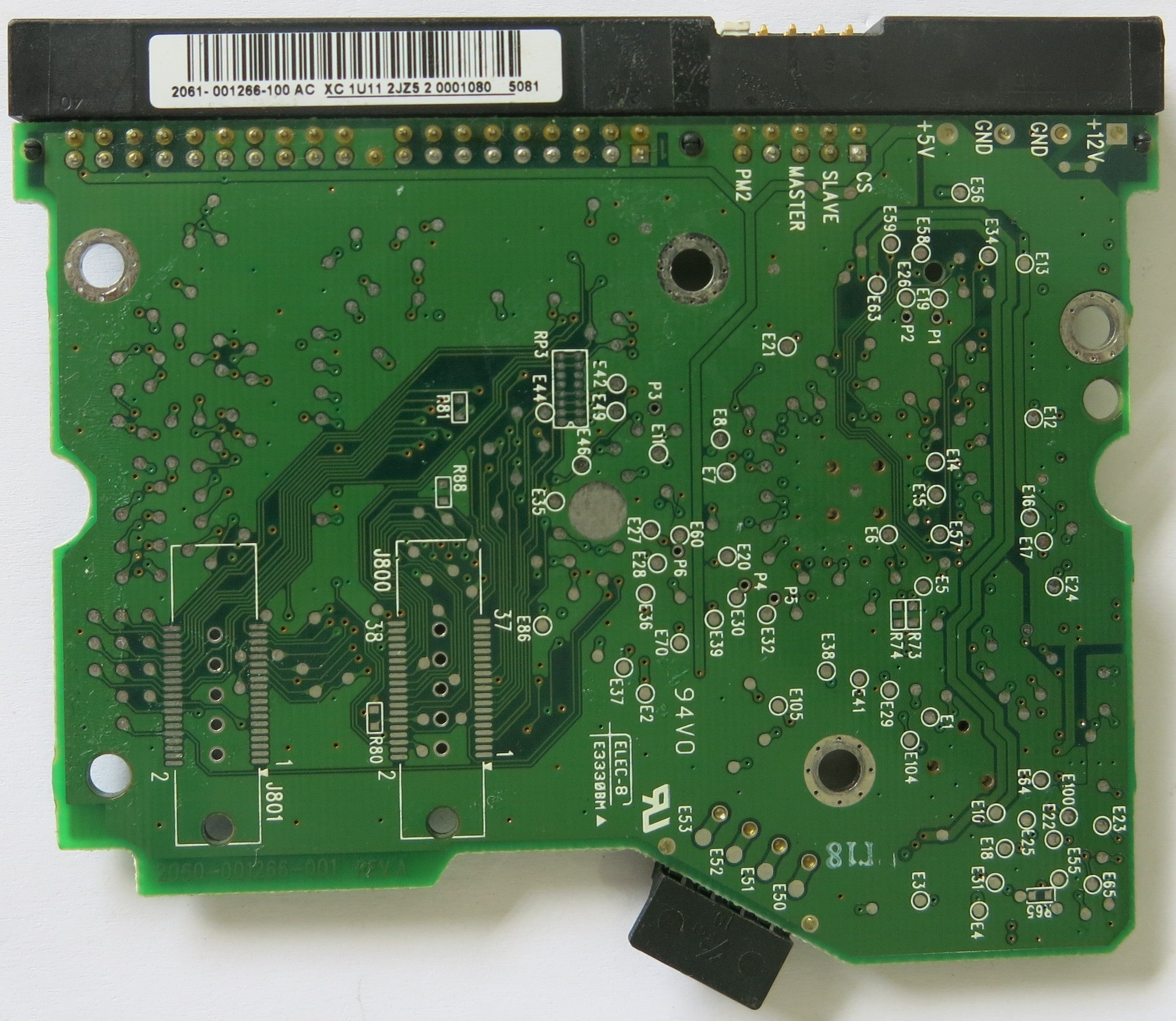 WESTERN DIGITAL 2060-001266-001 REV A PCB