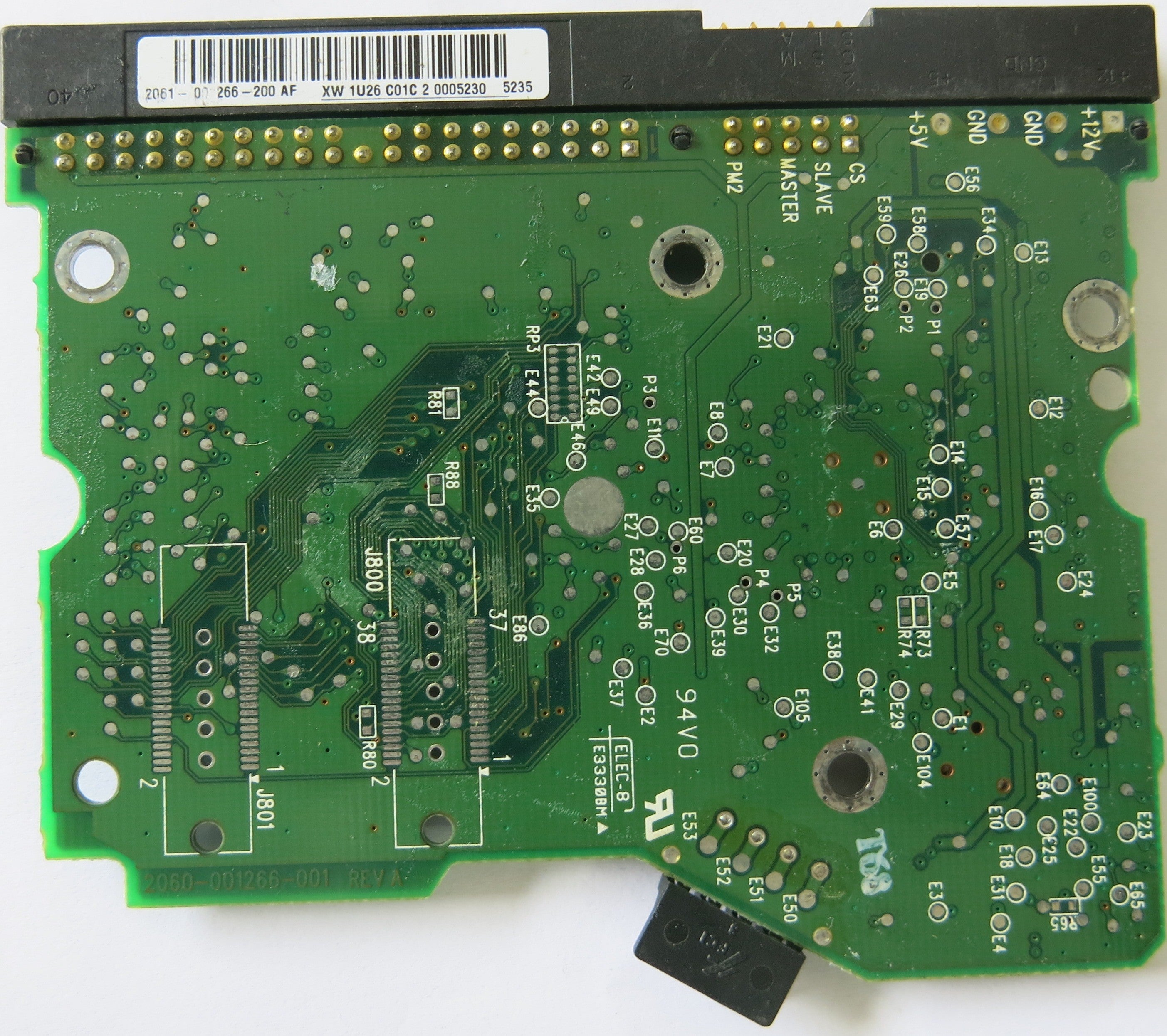 WESTERN DIGITAL 2060-001266-001 REV A PCB