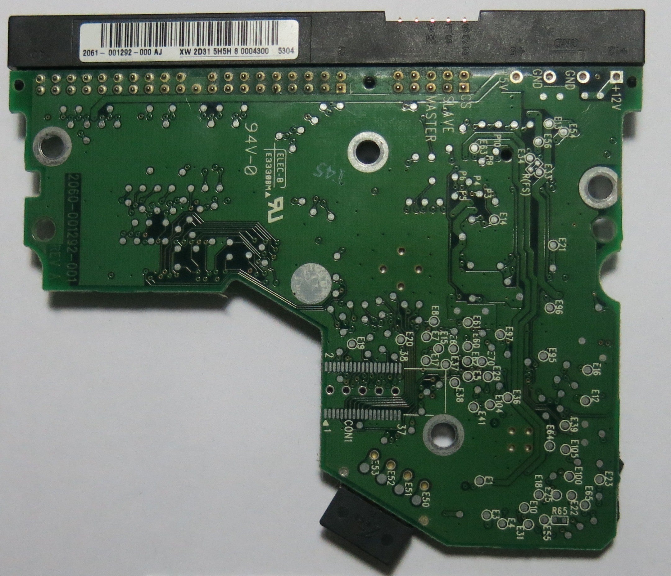 WESTERN DIGITAL 2060-001292-001 REV A PCB