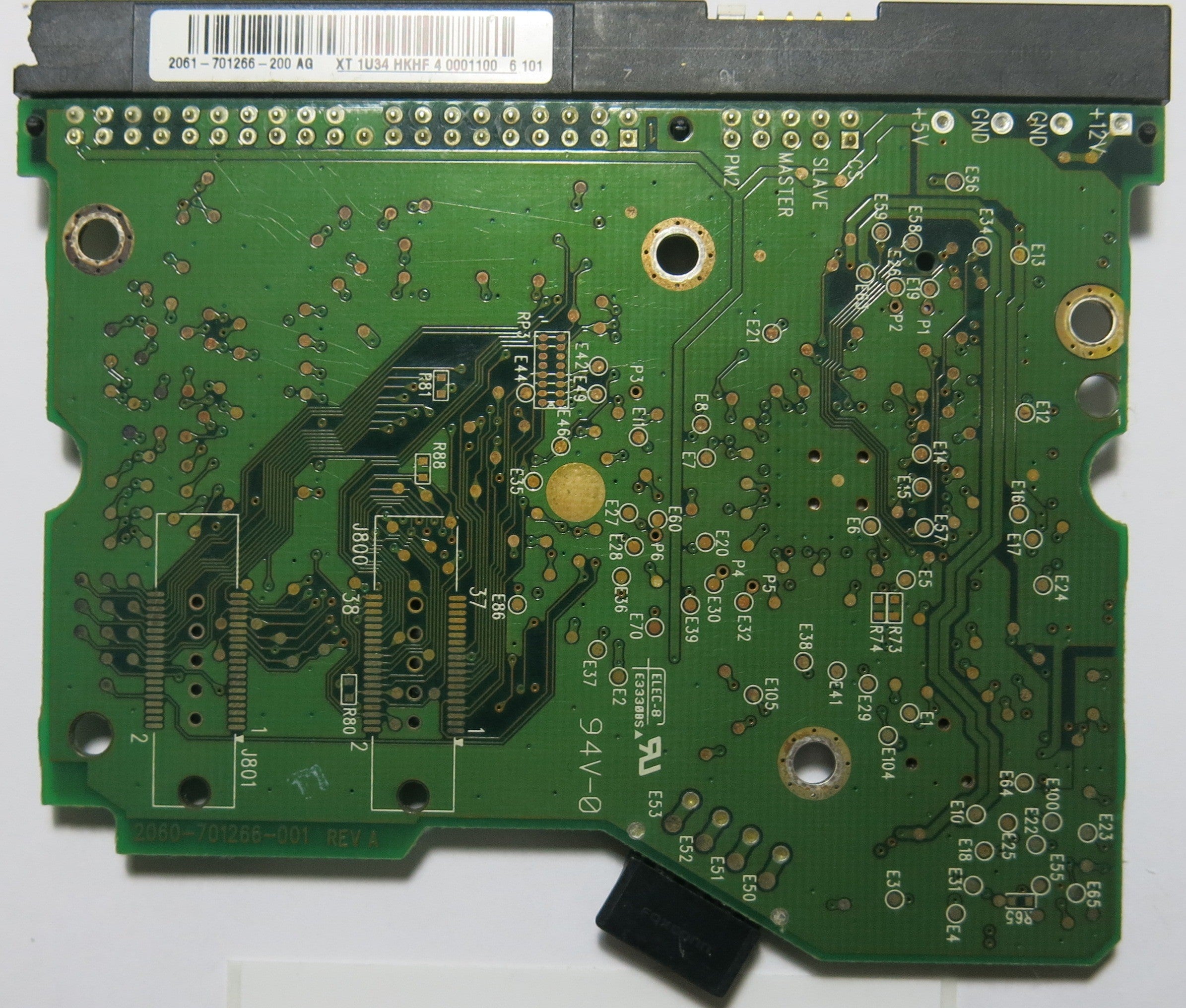 WESTERN DIGITAL 2060-701266-001 REV A PCB