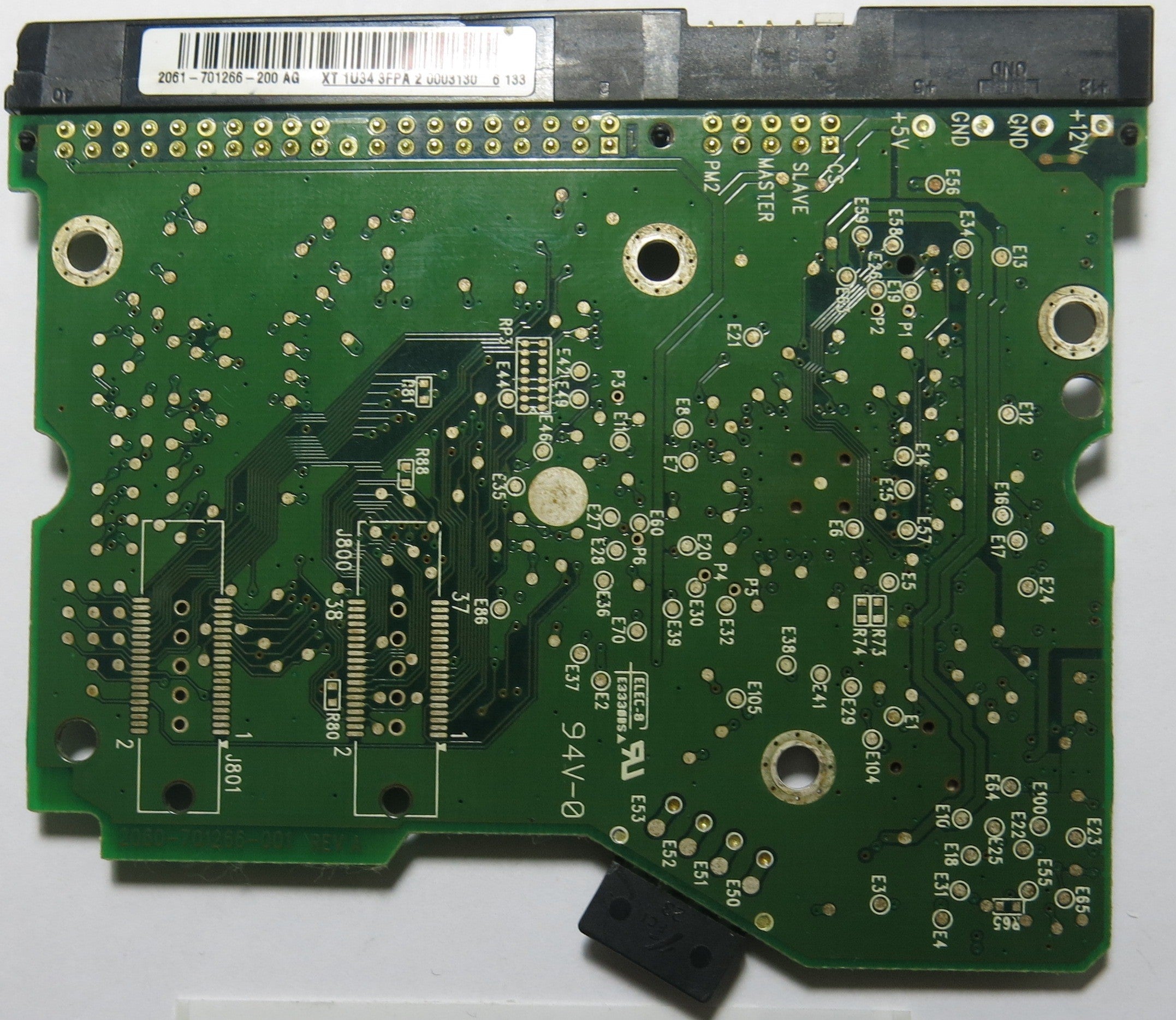 WESTERN DIGITAL 2060-701266-001 REV A PCB