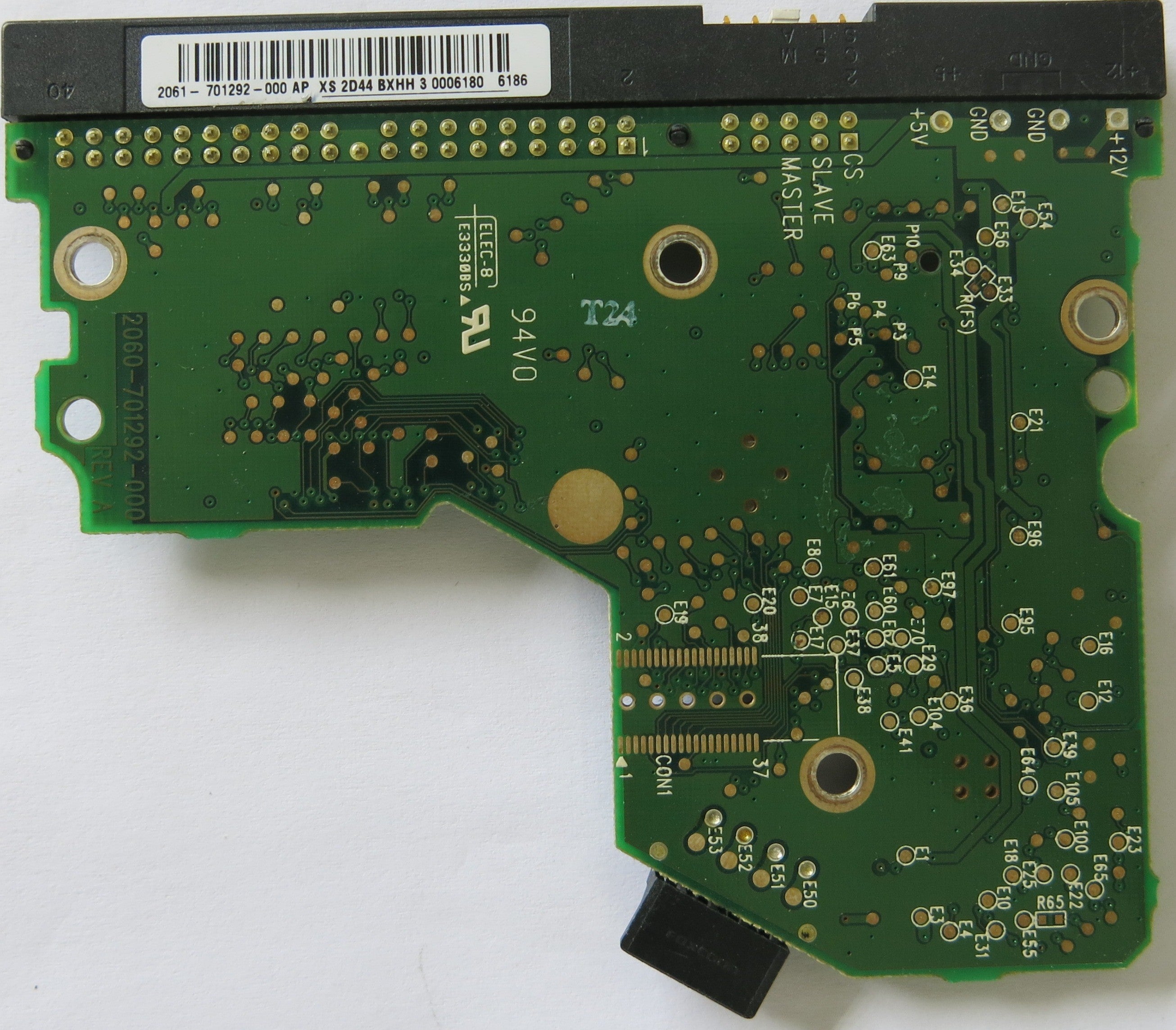 WESTERN DIGITAL 2060-701292-000 REV A PCB