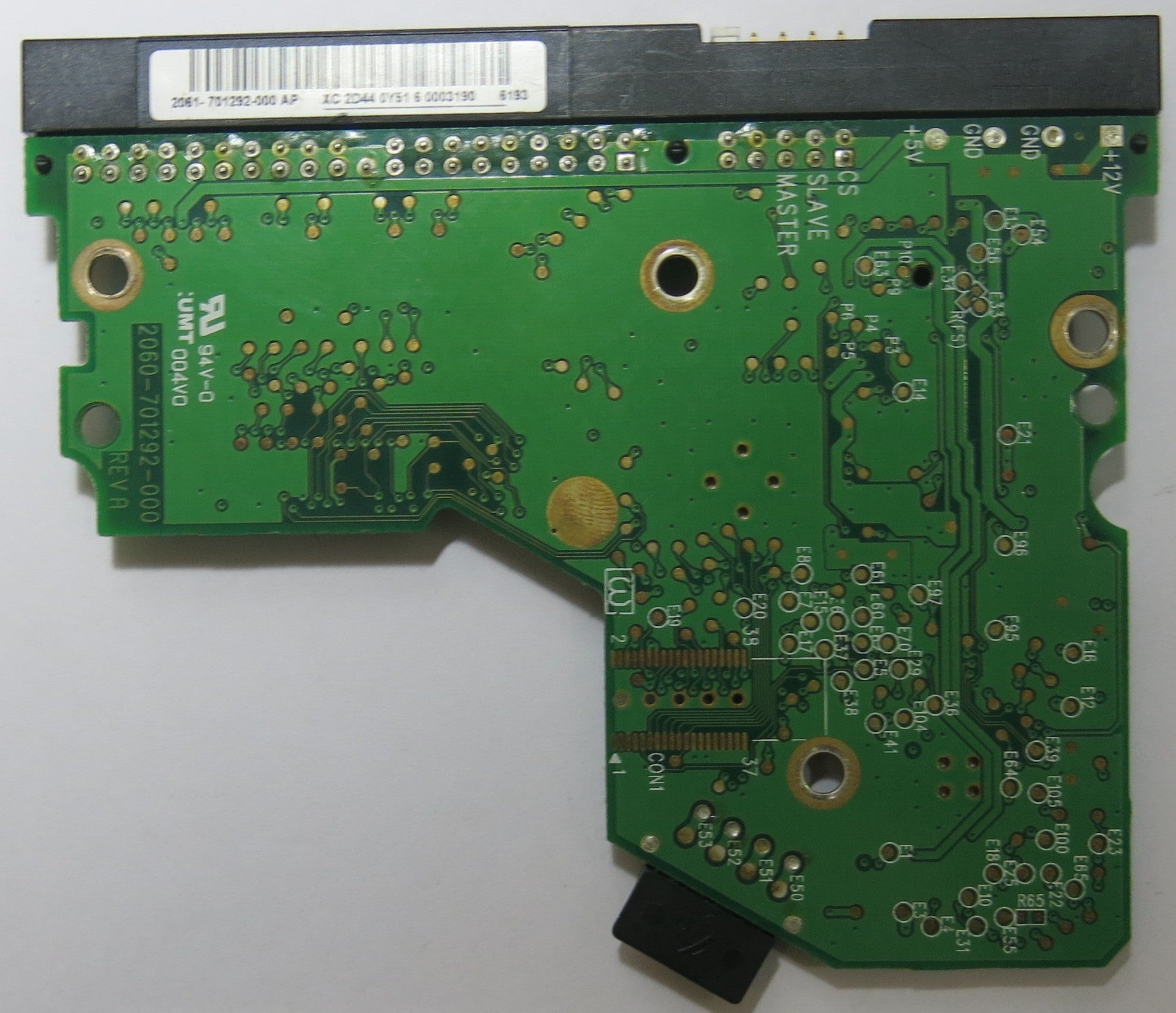 WESTERN DIGITAL 2060-701292-000 REV A PCB
