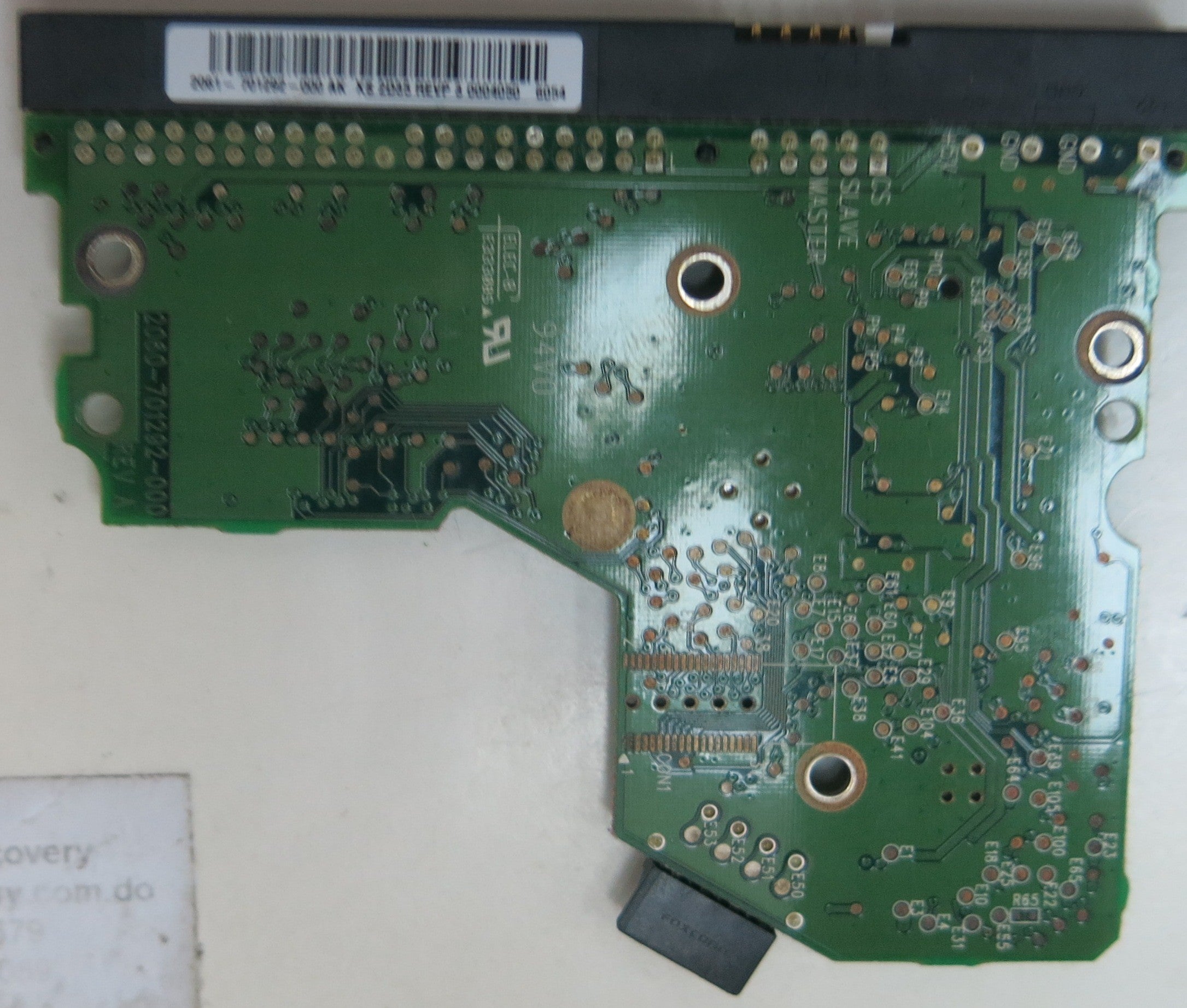 WESTERN DIGITAL , 2060-701292-000 REV A PCB