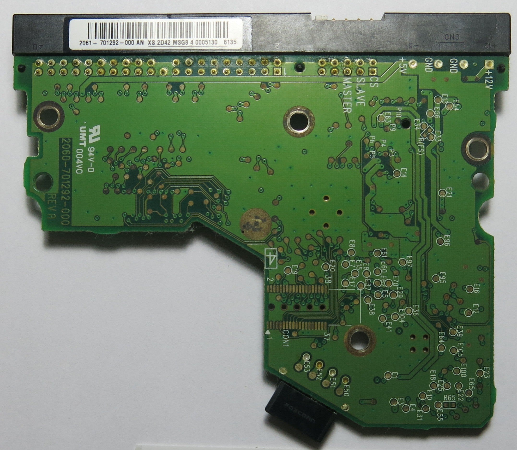 WESTERN DIGITAL 2060-701292-000 REV A PCB