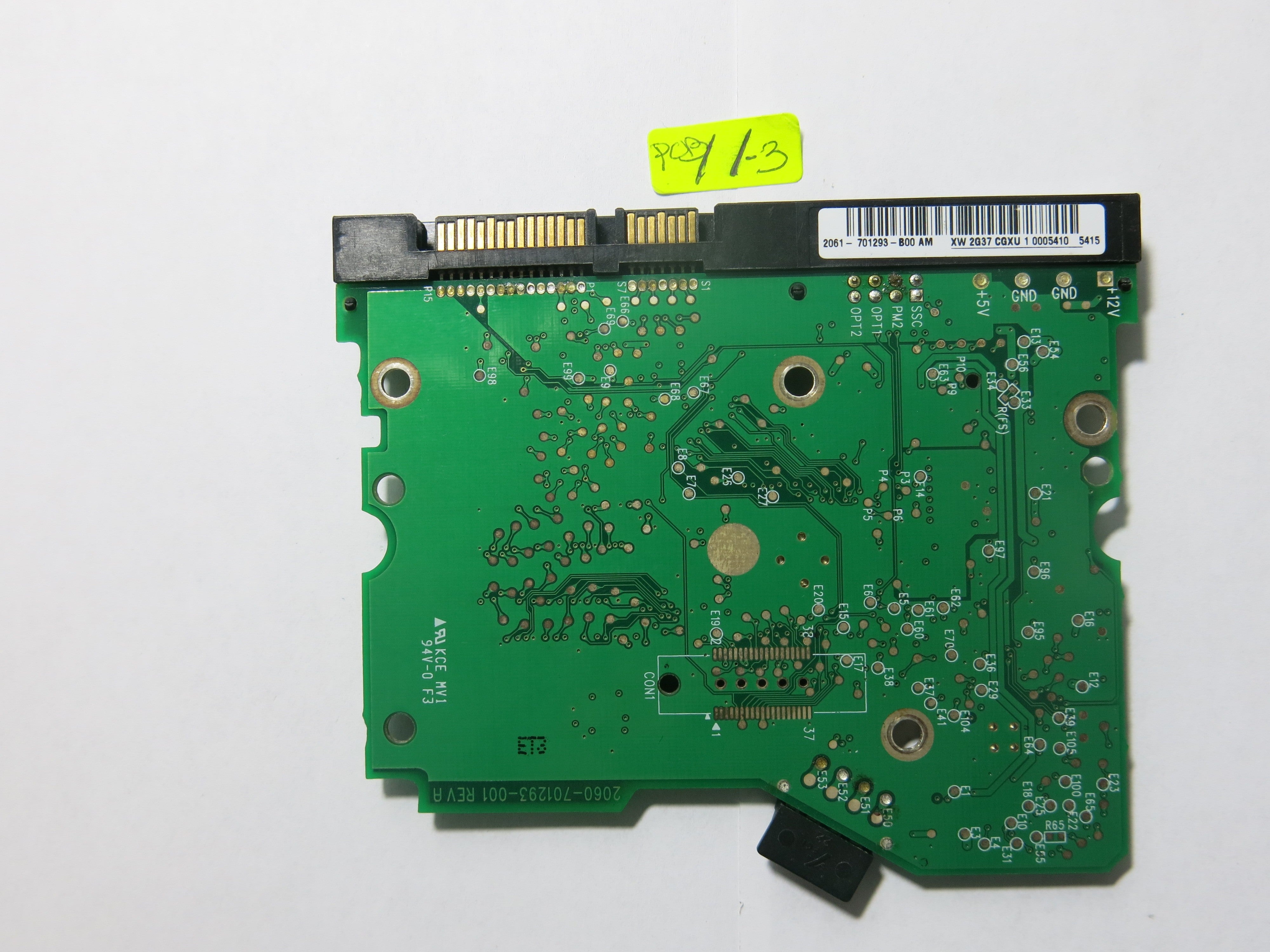WESTERN DIGITAL 2060-701293-001 REV A PCB