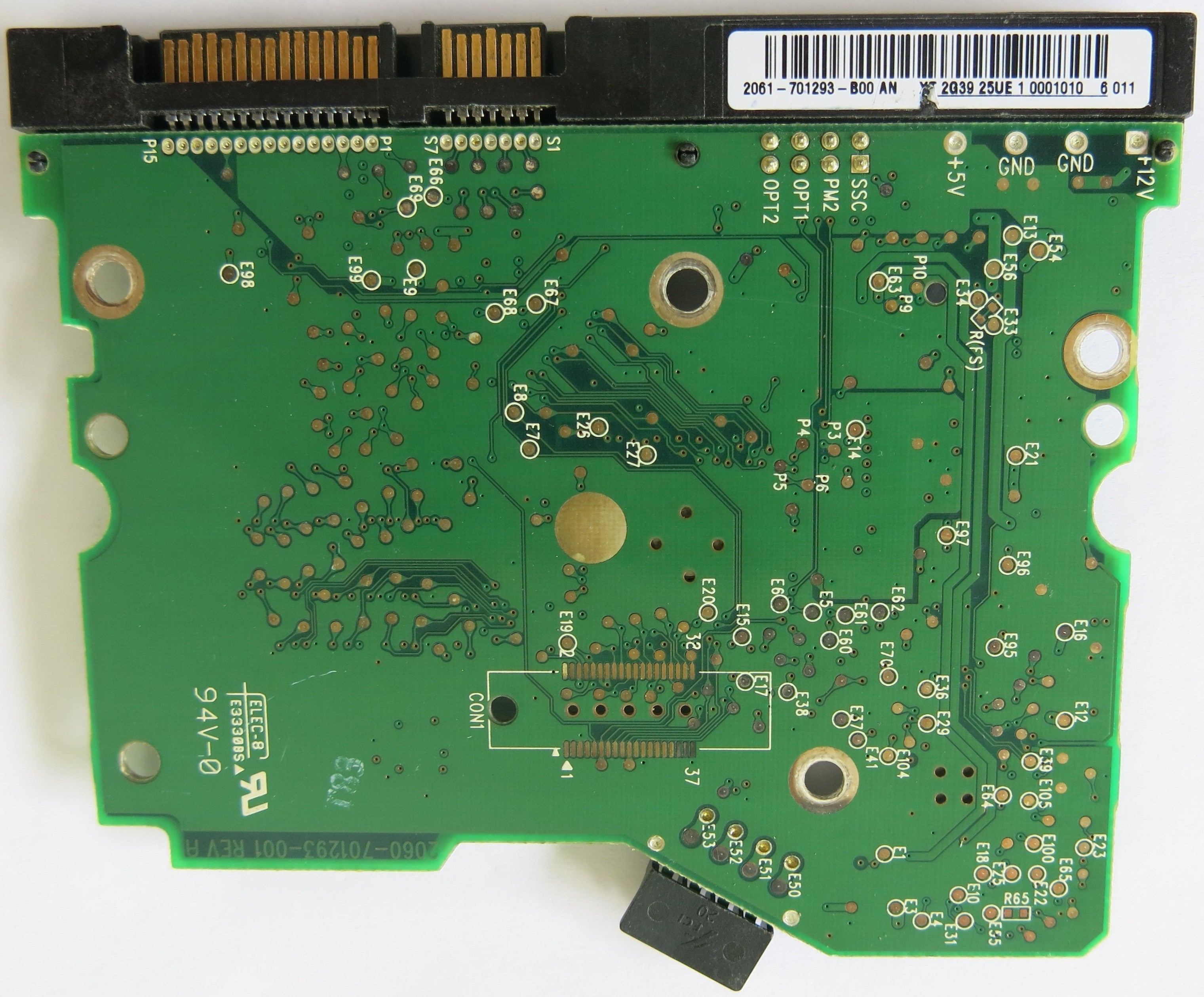 WESTERN DIGITAL 2060-701293-001 REV A PCB