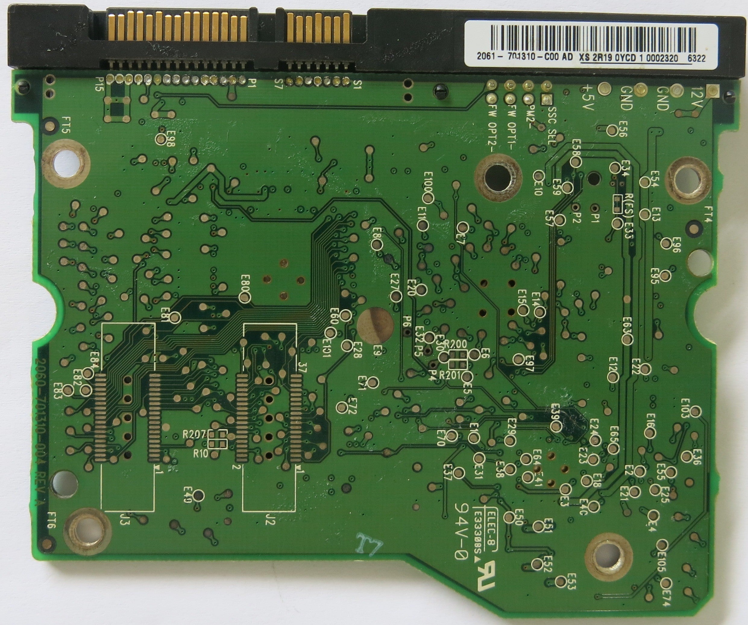 WESTERN DIGITAL 2060-701310-004 REV A PCB