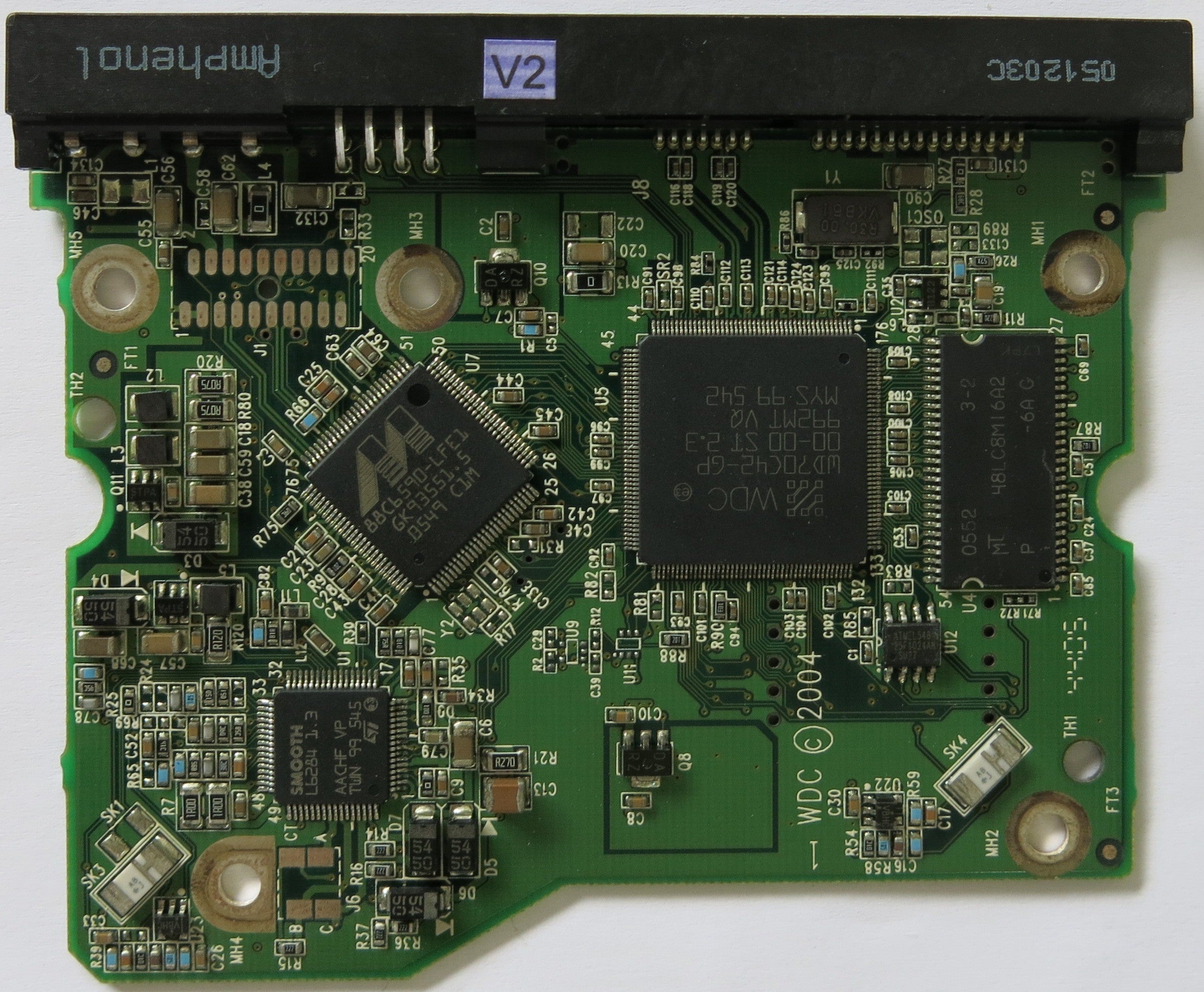 WESTERN DIGITAL 2060-701310-004 REV A PCB