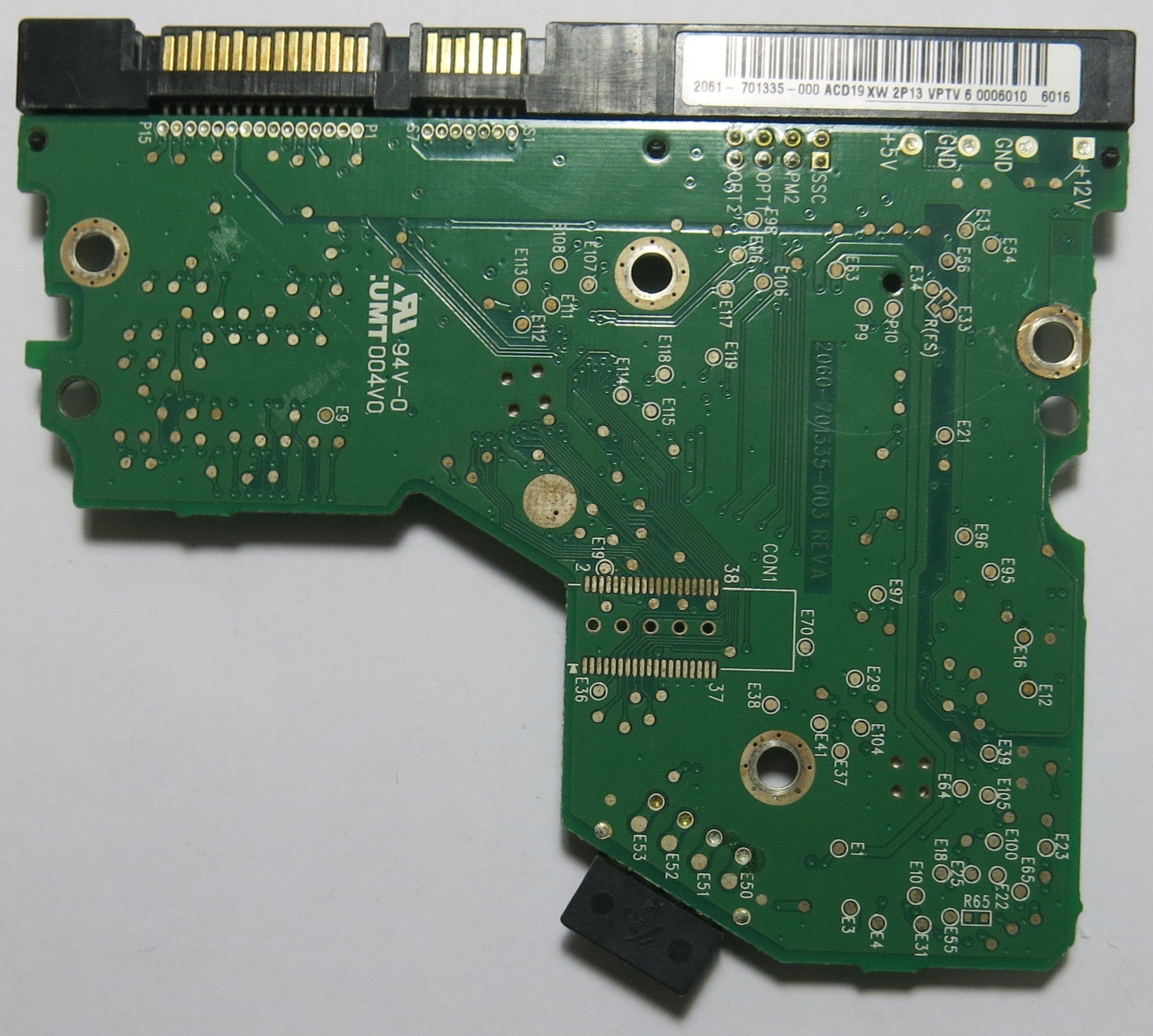 WESTERN DIGITAL 2060-701335-003 REV A PCB