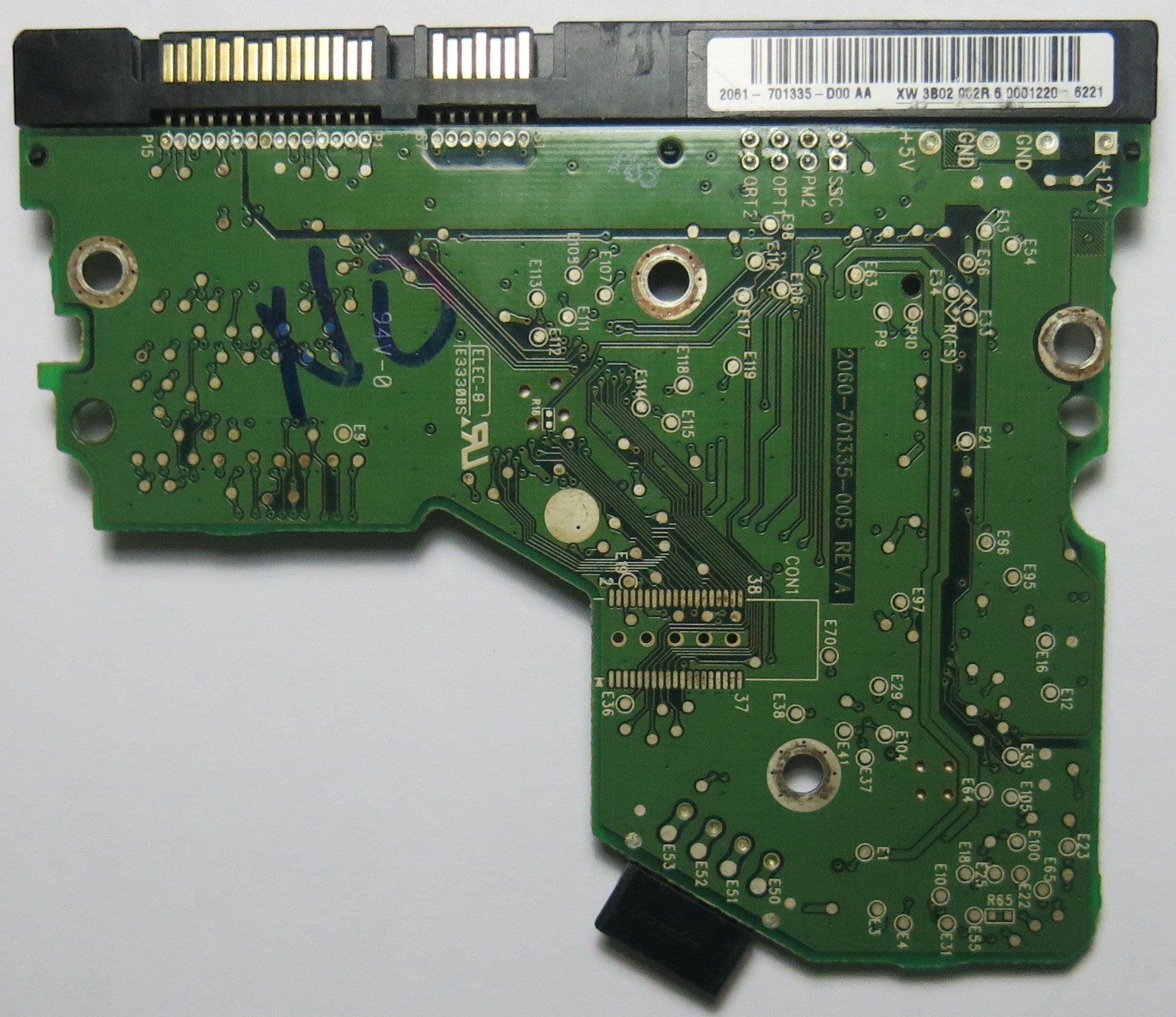 WESTERN DIGITAL 2060-701335-005 REV A PCB