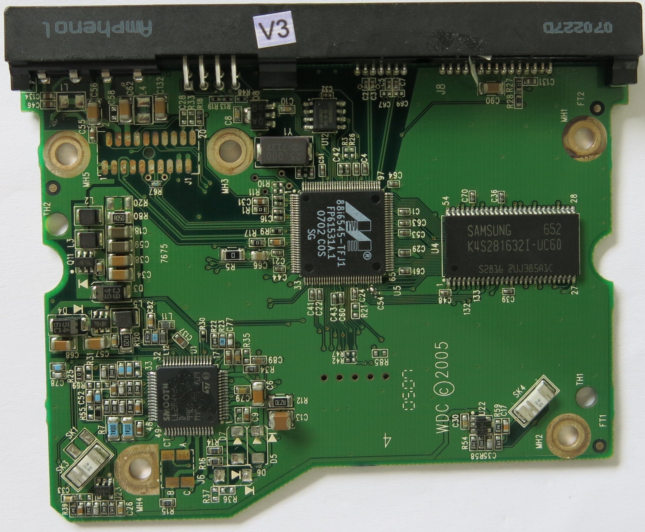 WESTERN DIGITAL 2060-701383-001 REV A PCB
