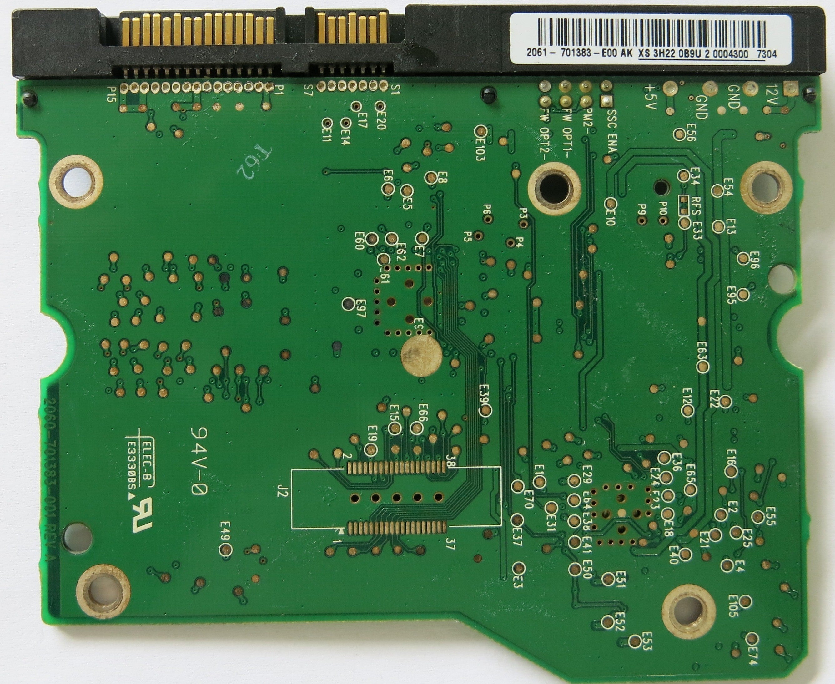 WESTERN DIGITAL  2060-701383-001 REV A PCB