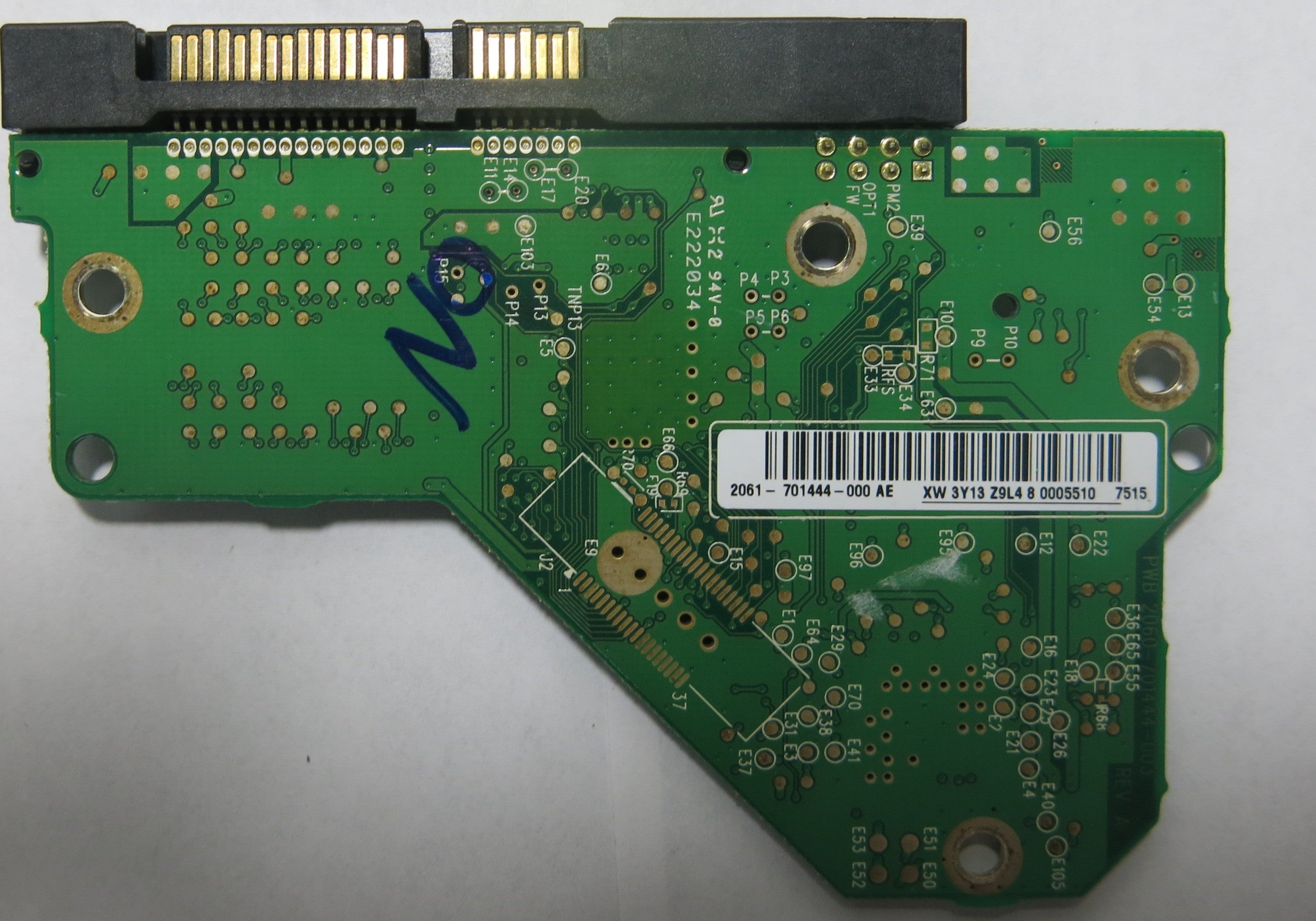 WESTERN DIGITAL 2060-701444-003 REV A PCB