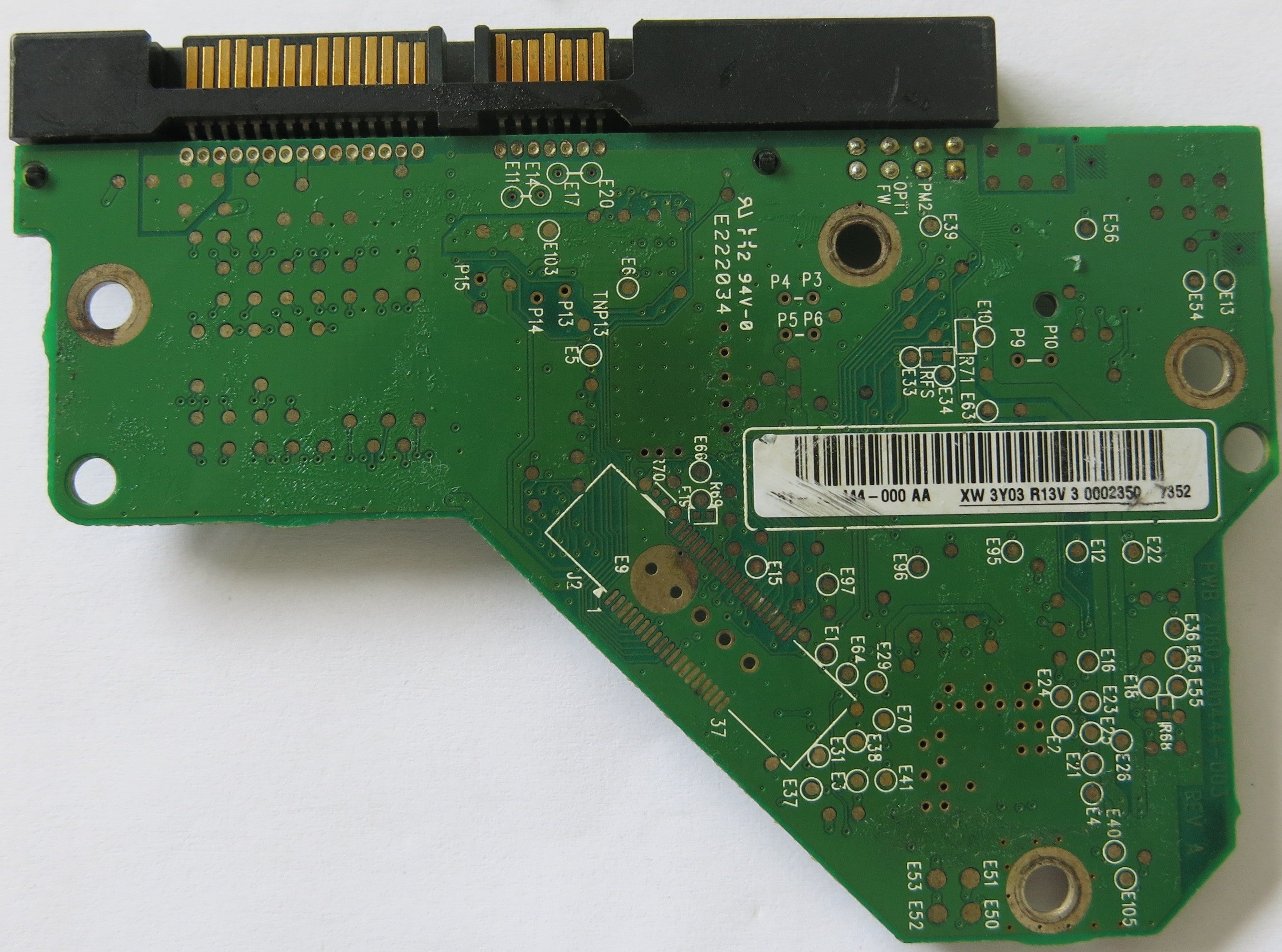 WESTERN DIGITAL  2060-701444-003 REV A PCB