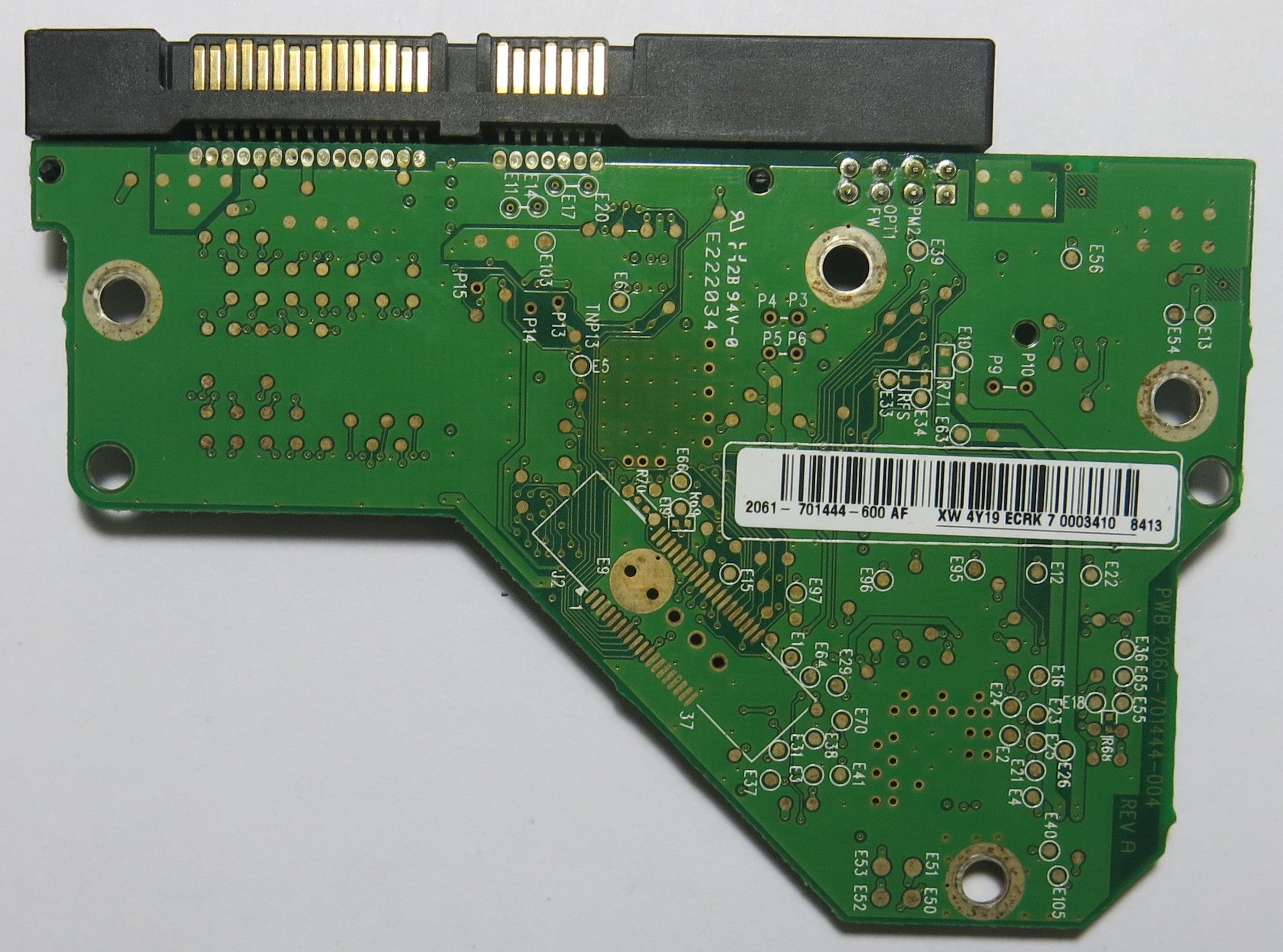 WESTERN DIGITAL 2060-701444-004 REV A PCB