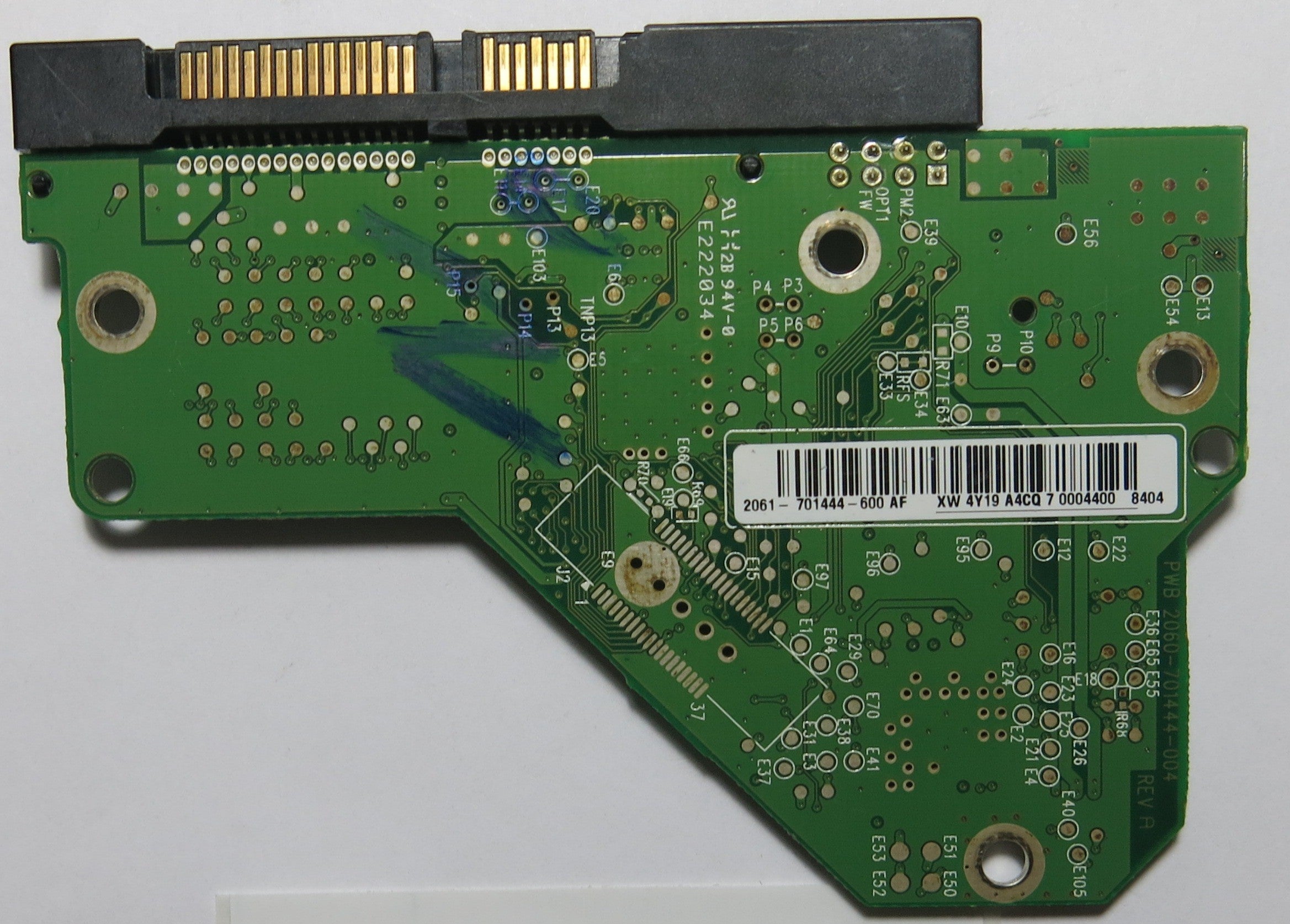 WESTERN DIGITAL 2060-701444-004 REV A PCB