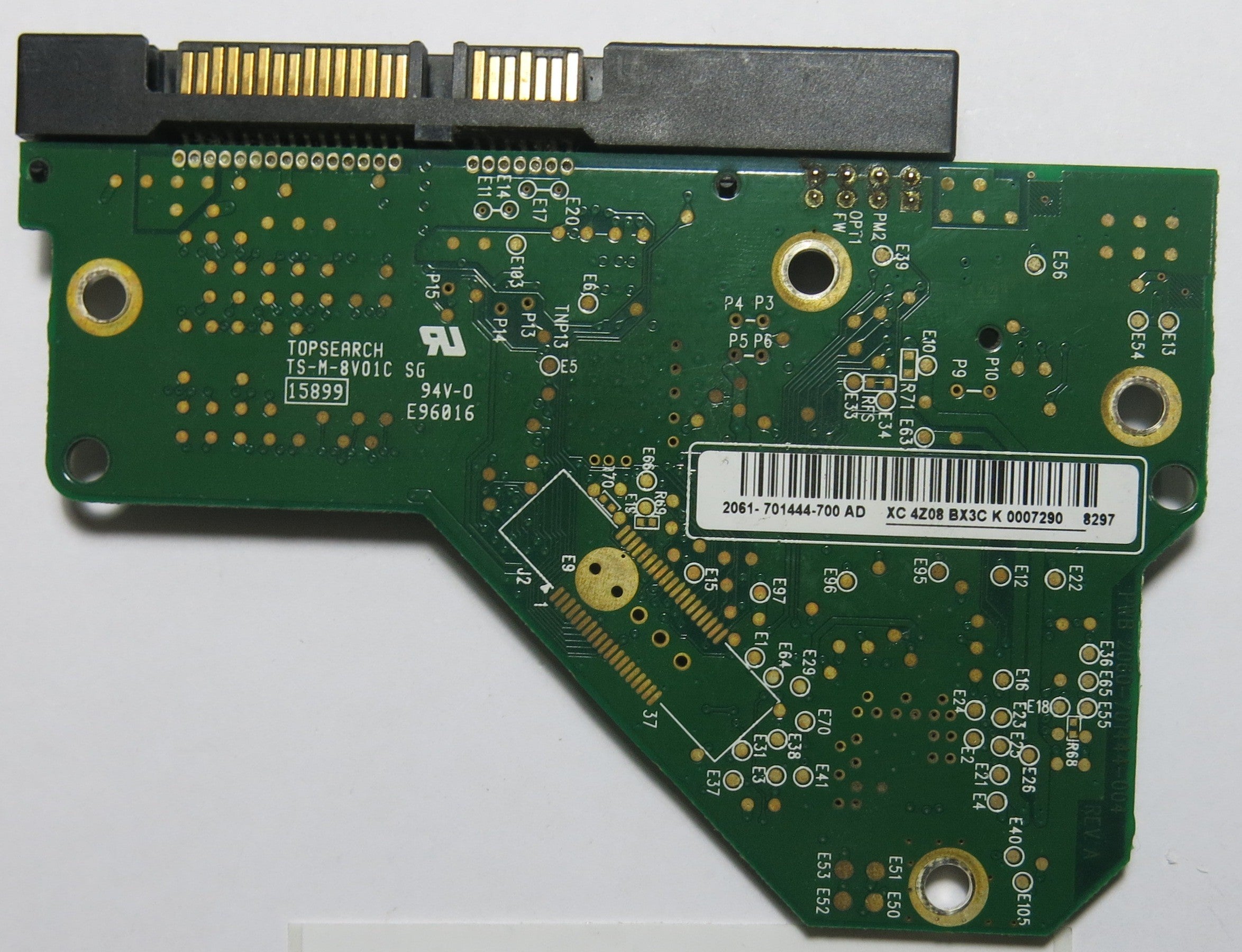 WESTERN DIGITAL 2060-701444-004 REV A PCB