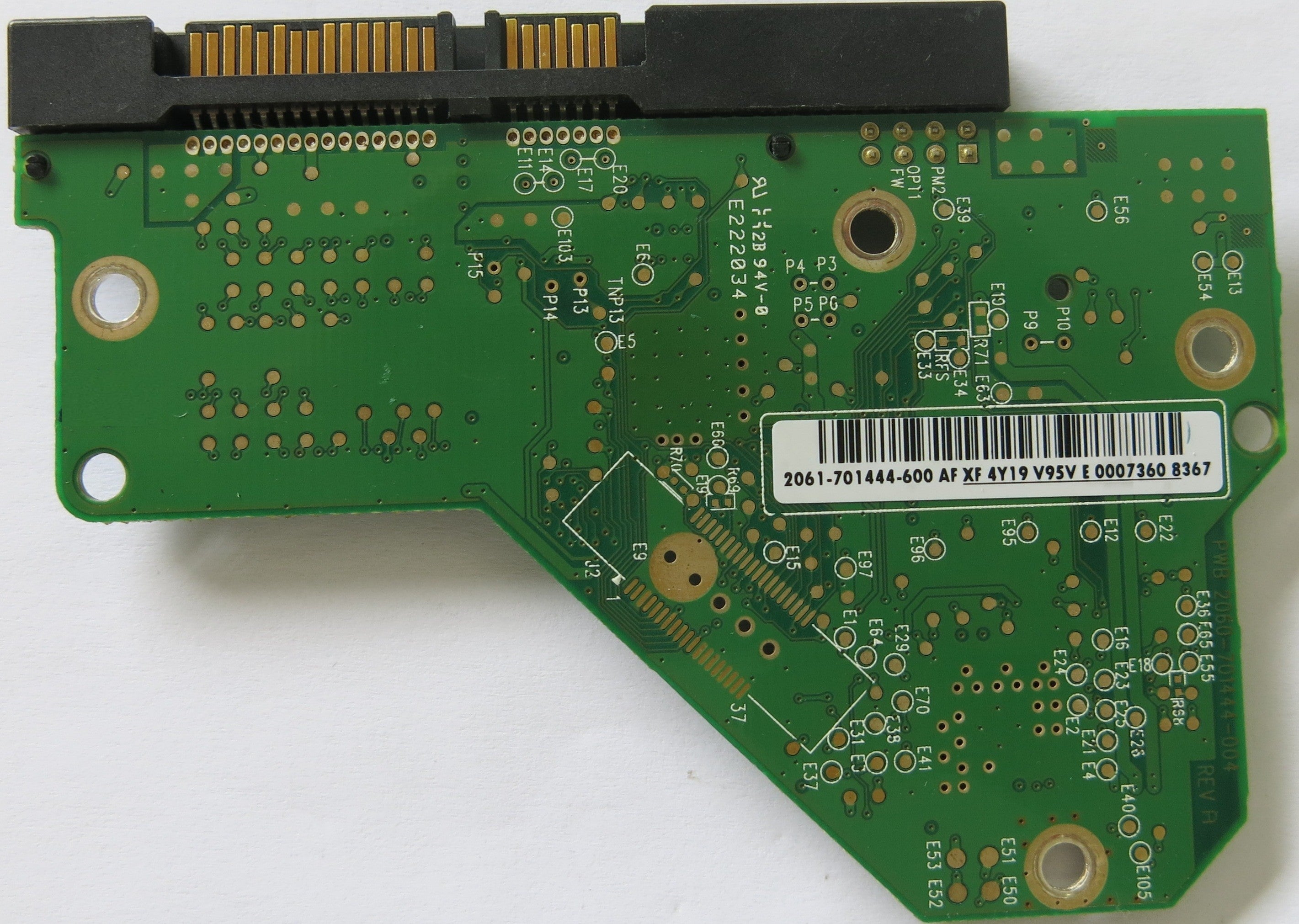 WESTERN DIGITAL 2060-701444-004 REV A PCB