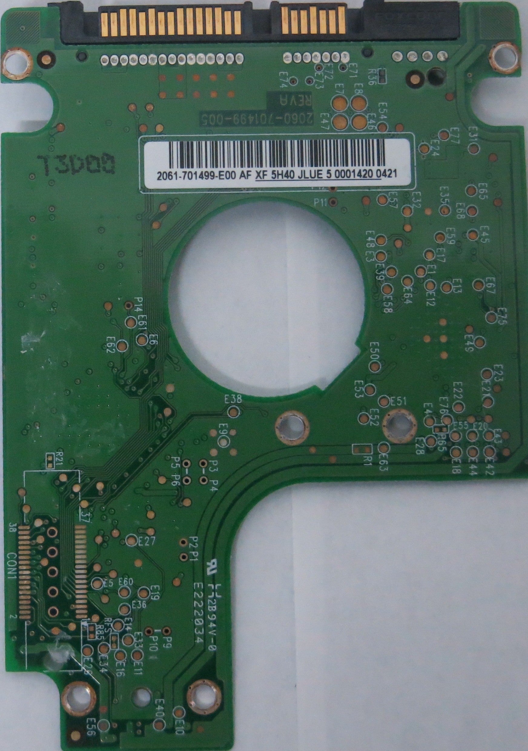 WESTERN DIGITAL 2060-701499-005 REV A PCB
