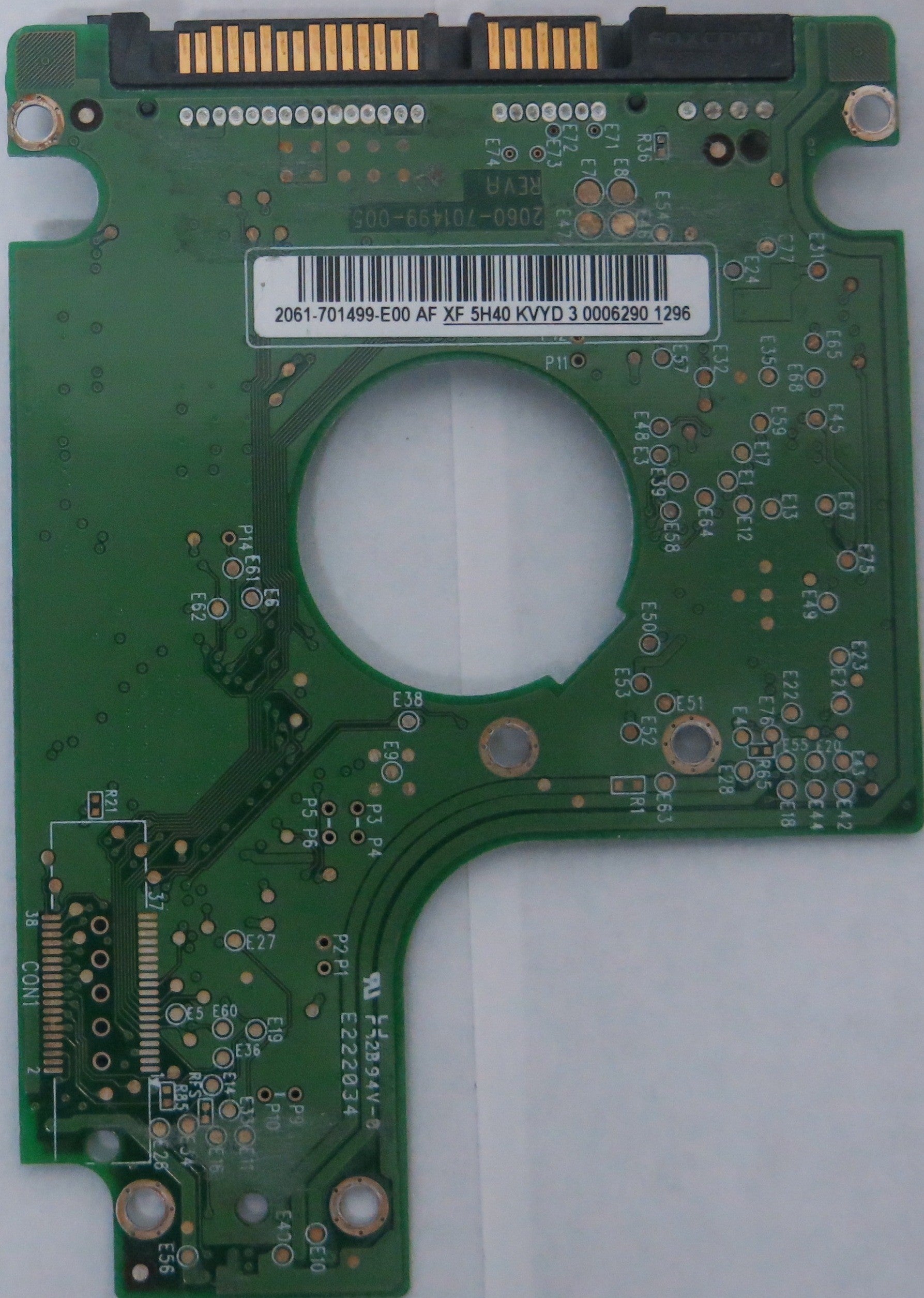 WESTERN DIGITAL 2060-701499-005 REV A PCB