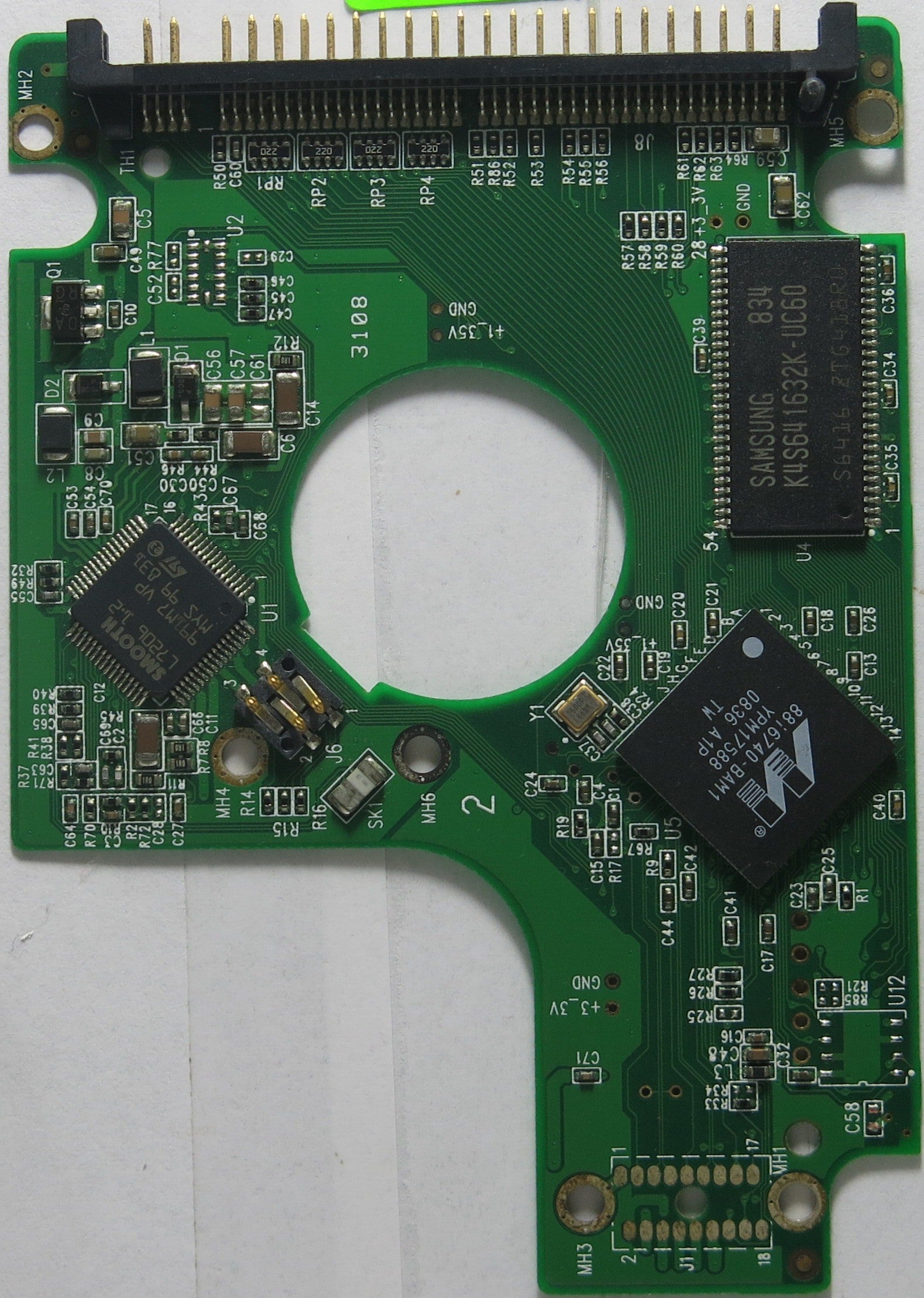 WESTERN DIGITAL 2060-701510-000 REV A PCB