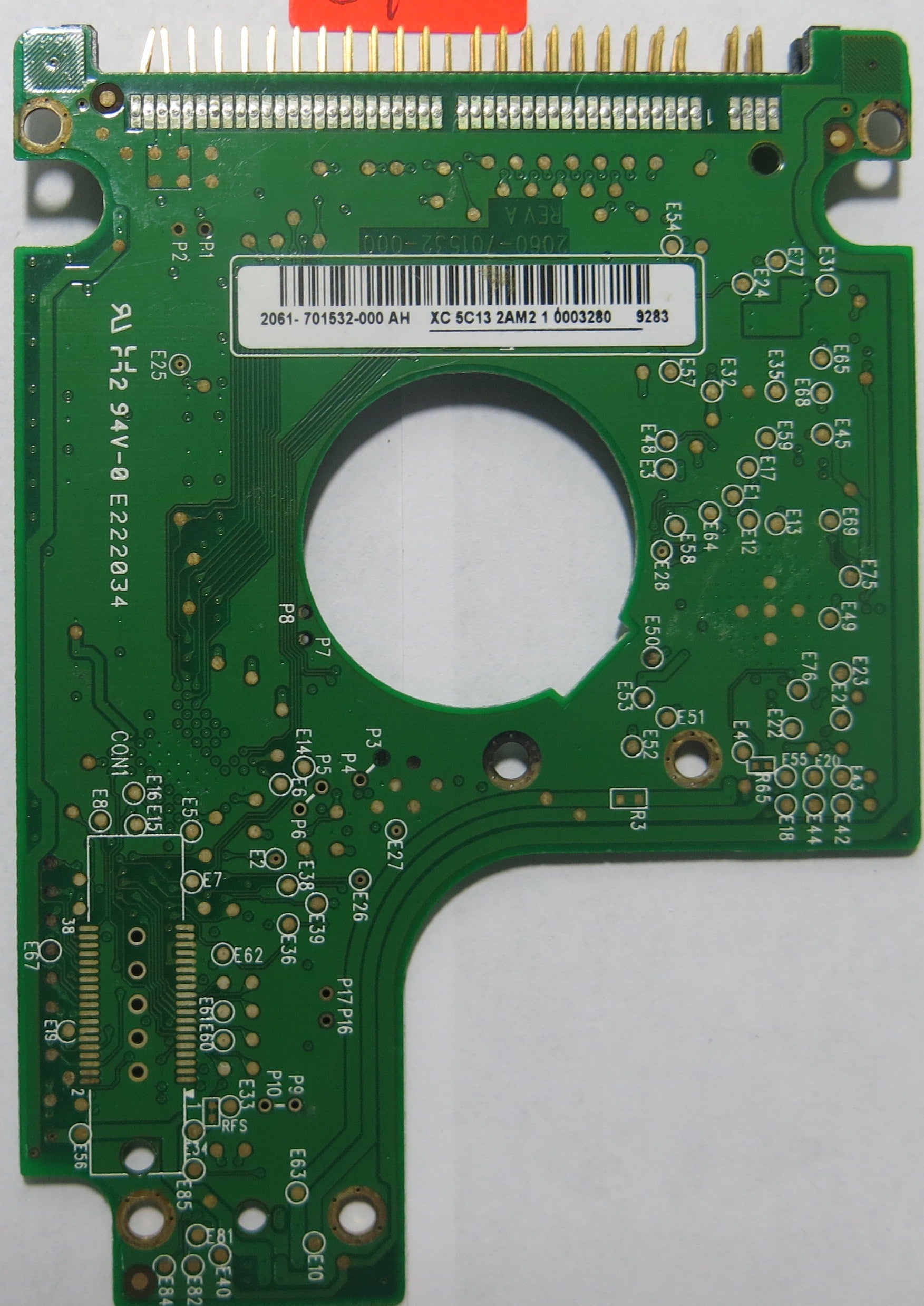 WESTERN DIGITAL 2060-701532-000 REV A PCB