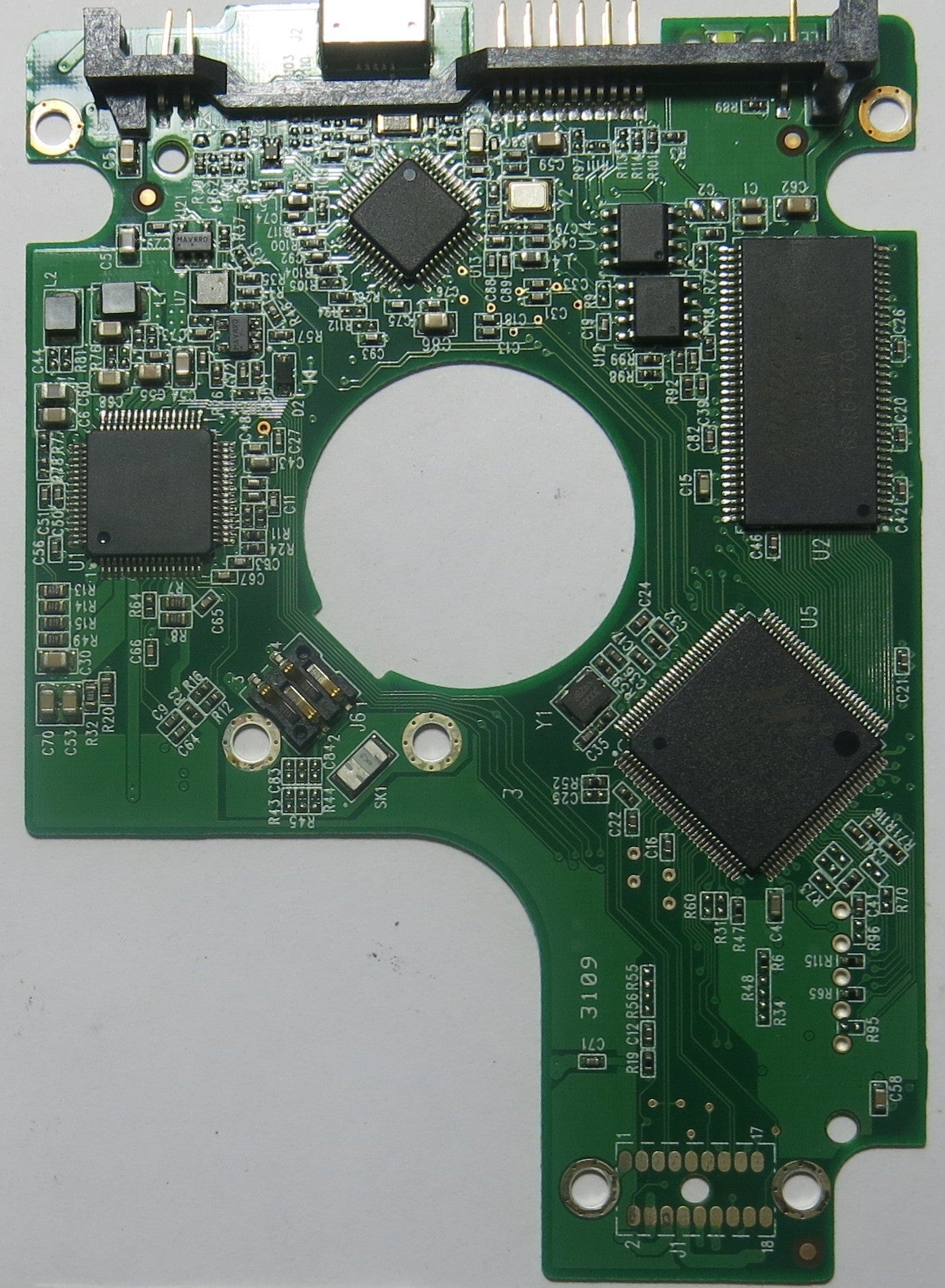 WESTERN DIGITAL 2060-701675-001 REV P1 PCB