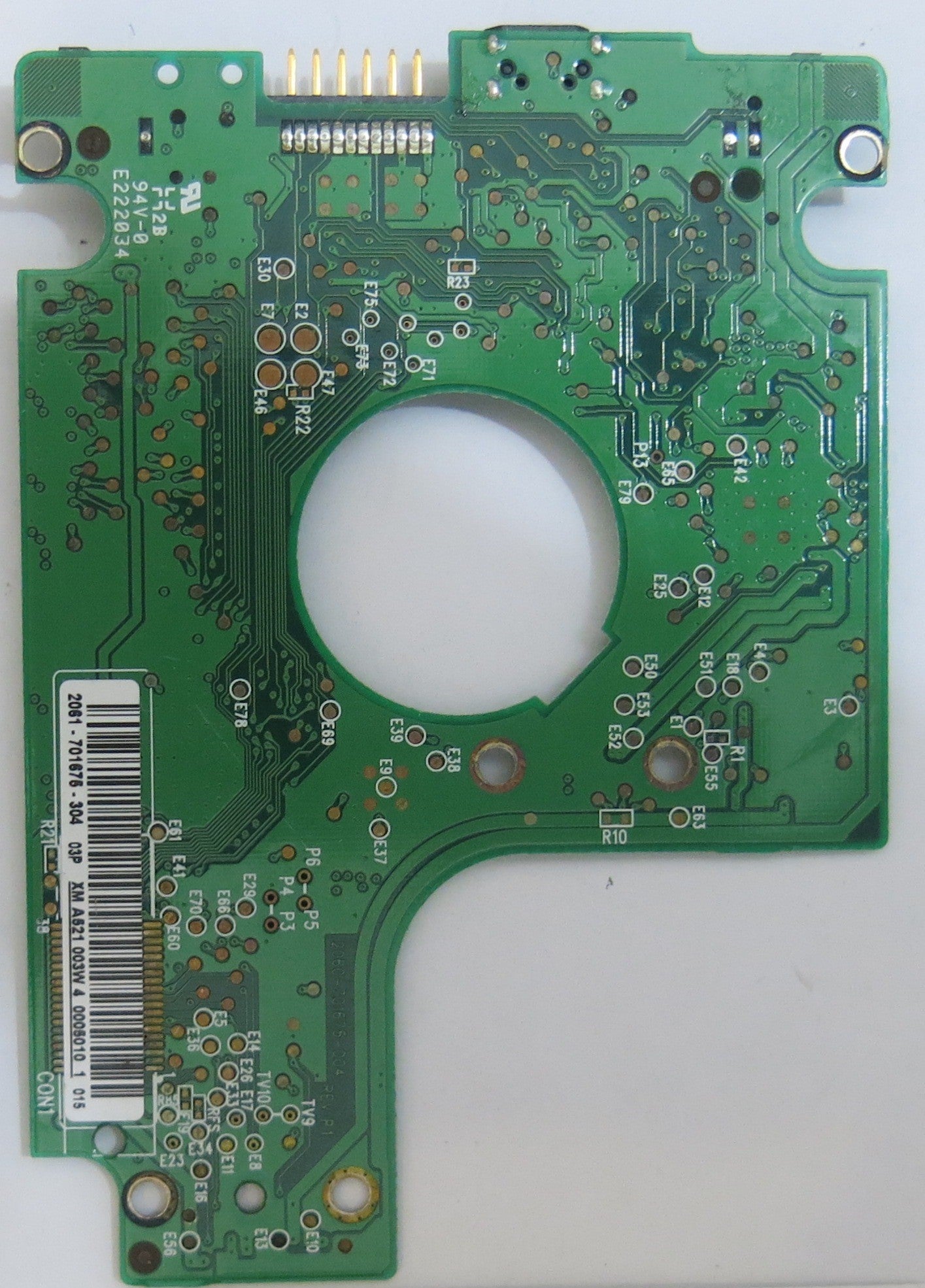 WESTERN DIGITAL 2060-701675-004 REV P1 PCB