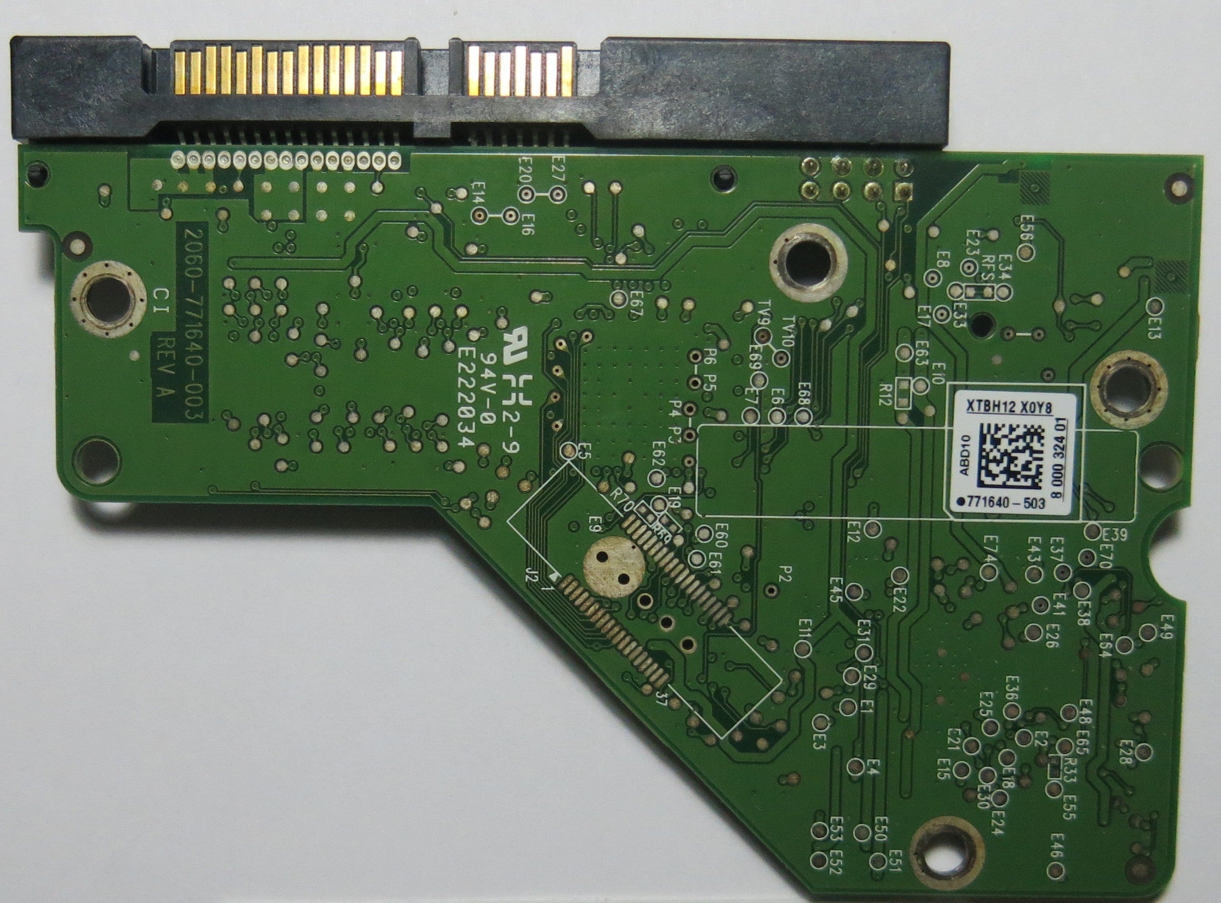 WESTERN DIGITAL 2060-771640-003 REV A PCB