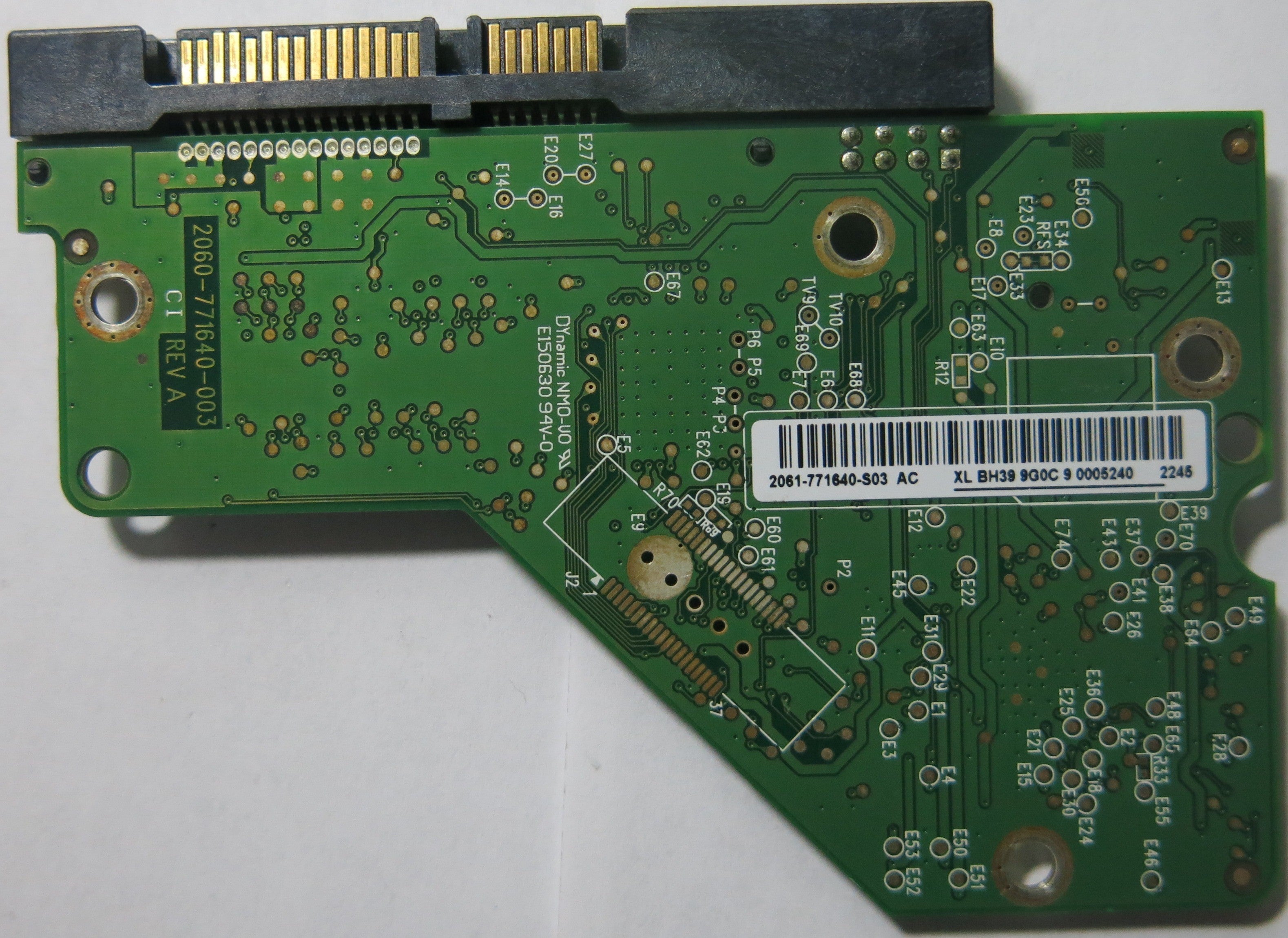 WESTERN DIGITAL 2060-771640-003 REV A PCB