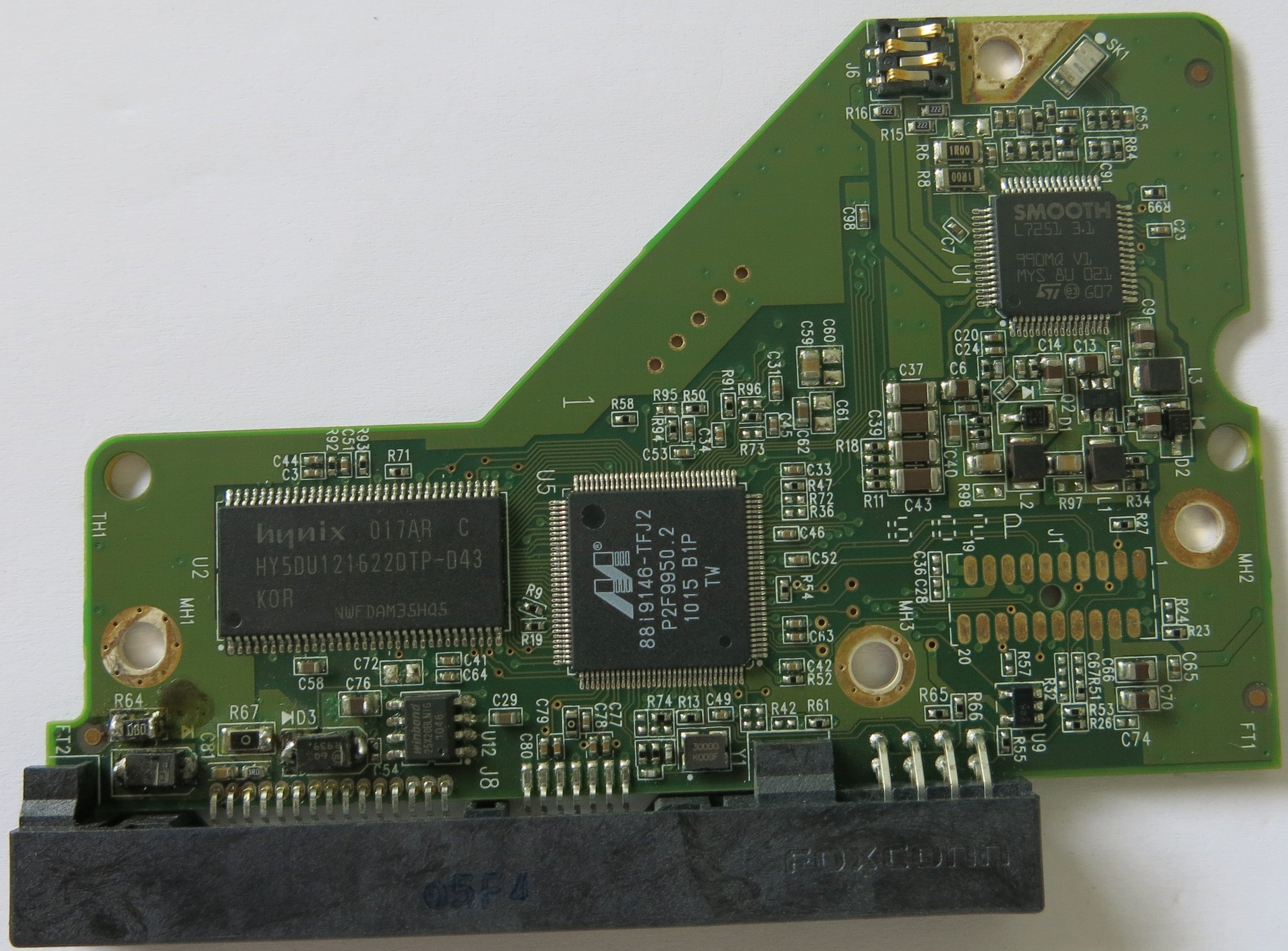 WESTERN DIGITAL 2060-771698-002 REV P1 PCB
